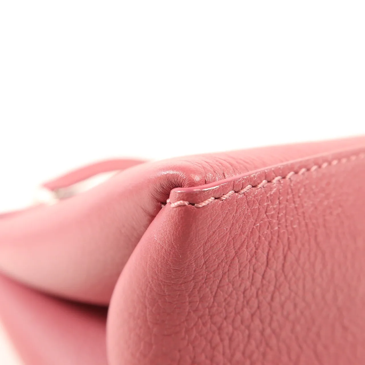 LOUIS VUITTON Lock Me M54997 兩用包 牛皮 粉色 / 米色 / Pink/Beige 牛皮 中古品A - 縮圖 8