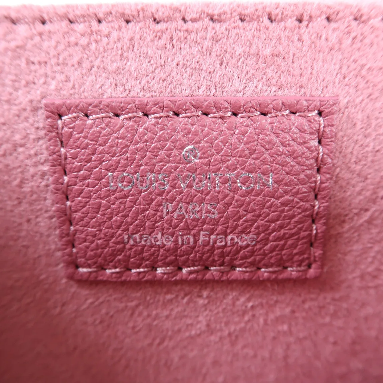 LOUIS VUITTON Lock Me M54997 兩用包 牛皮 粉色 / 米色 / Pink/Beige 牛皮 中古品A - 縮圖 12