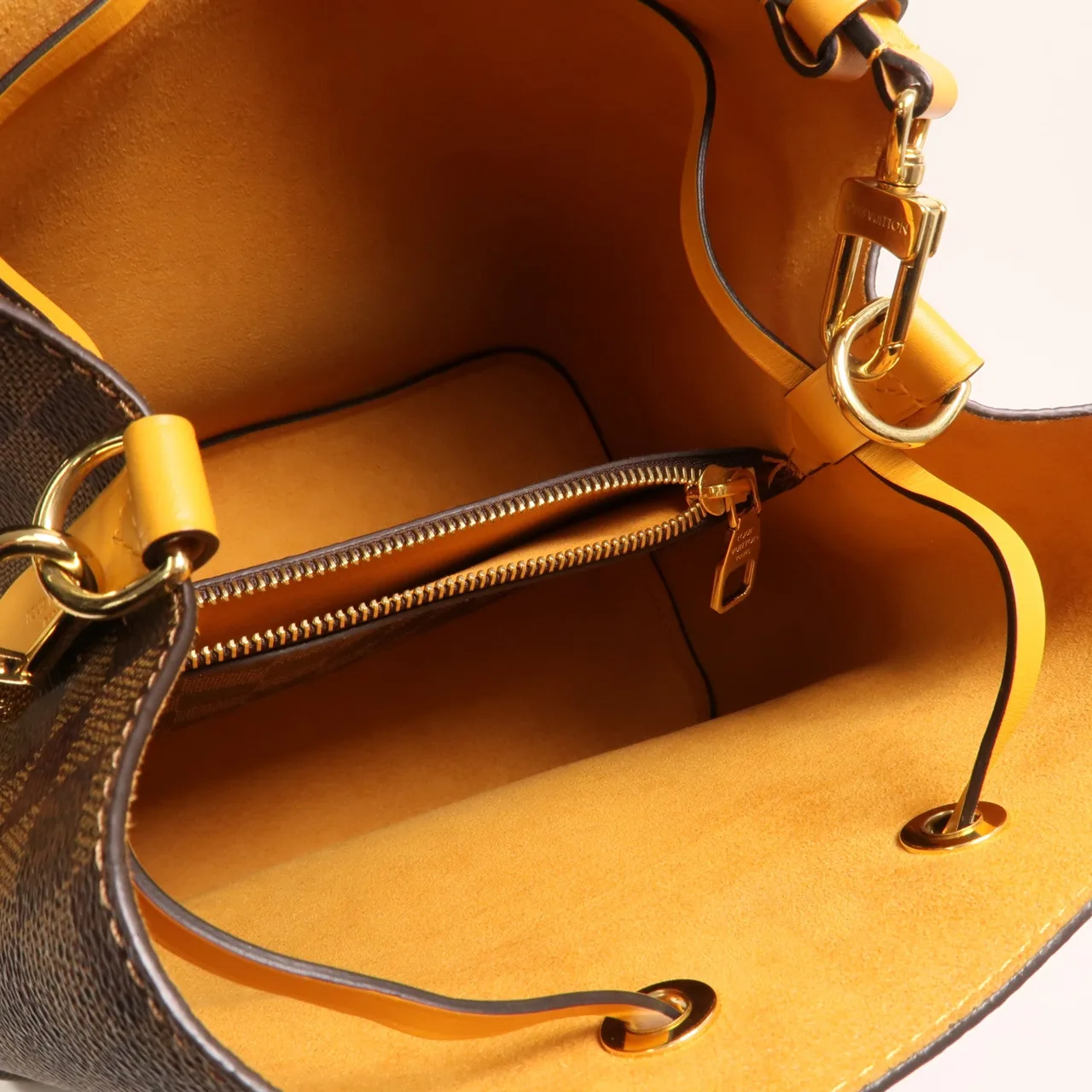 LOUIS VUITTON NeoNoe N40213 肩背包 塗層帆布 棕色 / Brown 塗層帆布 中古品A - 縮圖 5