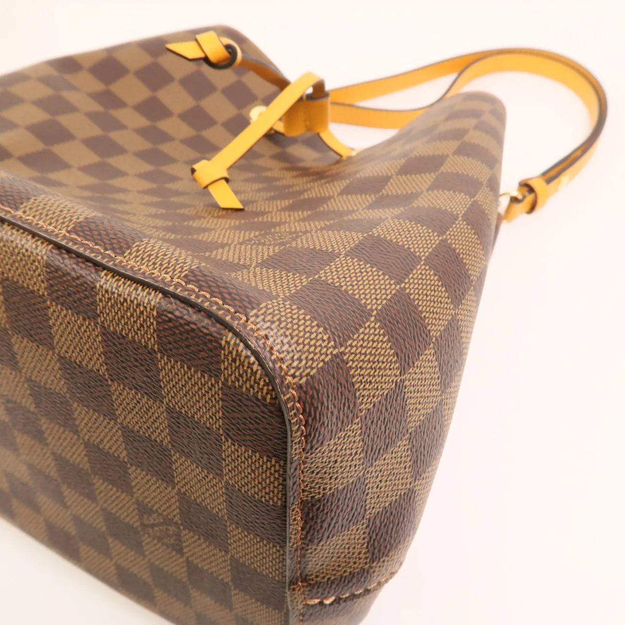LOUIS VUITTON NeoNoe N40213 肩背包 塗層帆布 棕色 / Brown 塗層帆布 中古品A - 縮圖 9