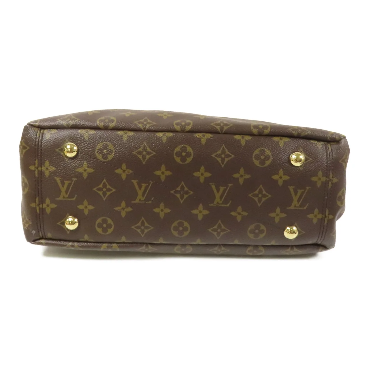 LOUIS VUITTON Pallas M41175 兩用包 塗層帆布 棕色 / Brown 塗層帆布 中古品B - 縮圖 4