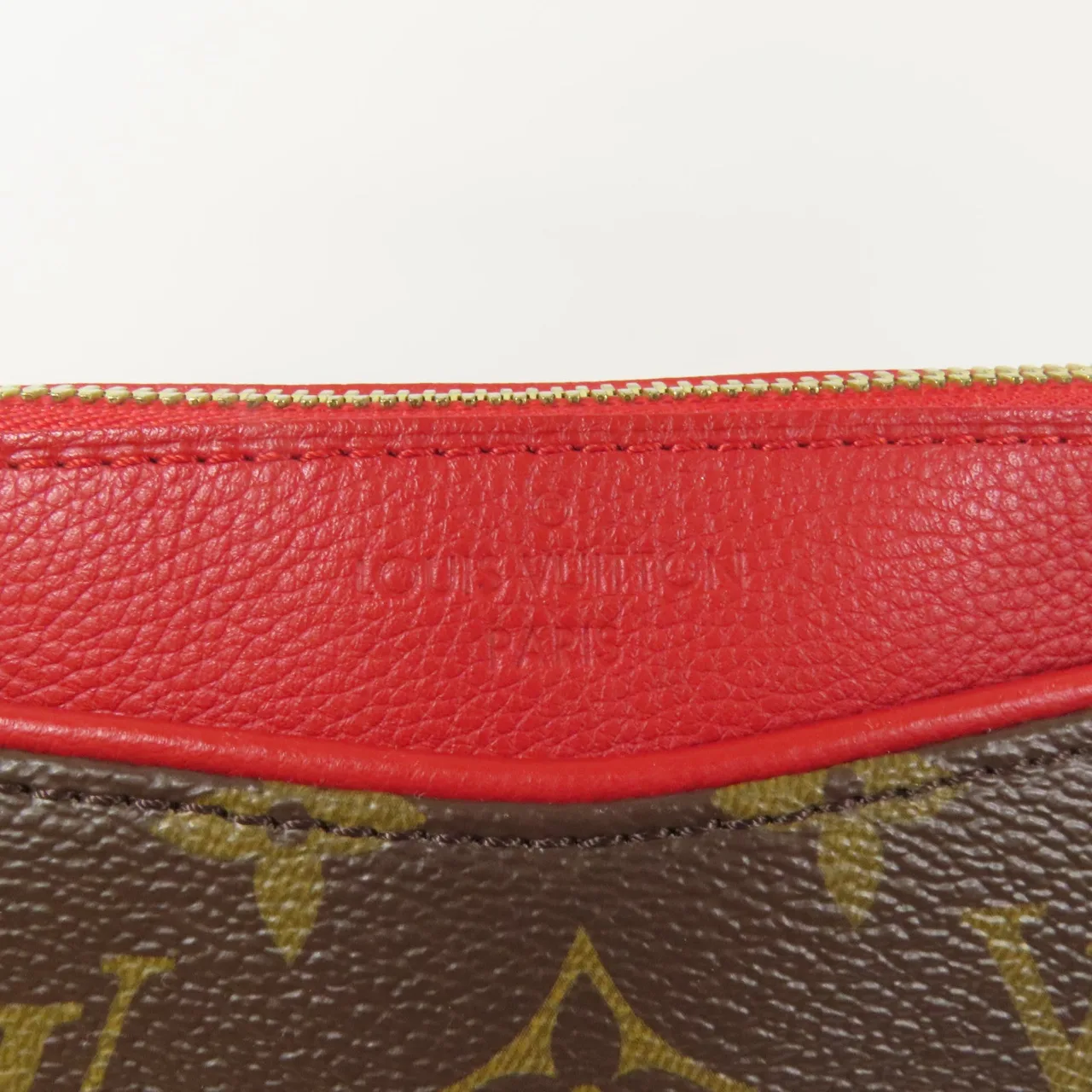 LOUIS VUITTON Pallas M41175 兩用包 塗層帆布 棕色 / Brown 塗層帆布 中古品B - 縮圖 10