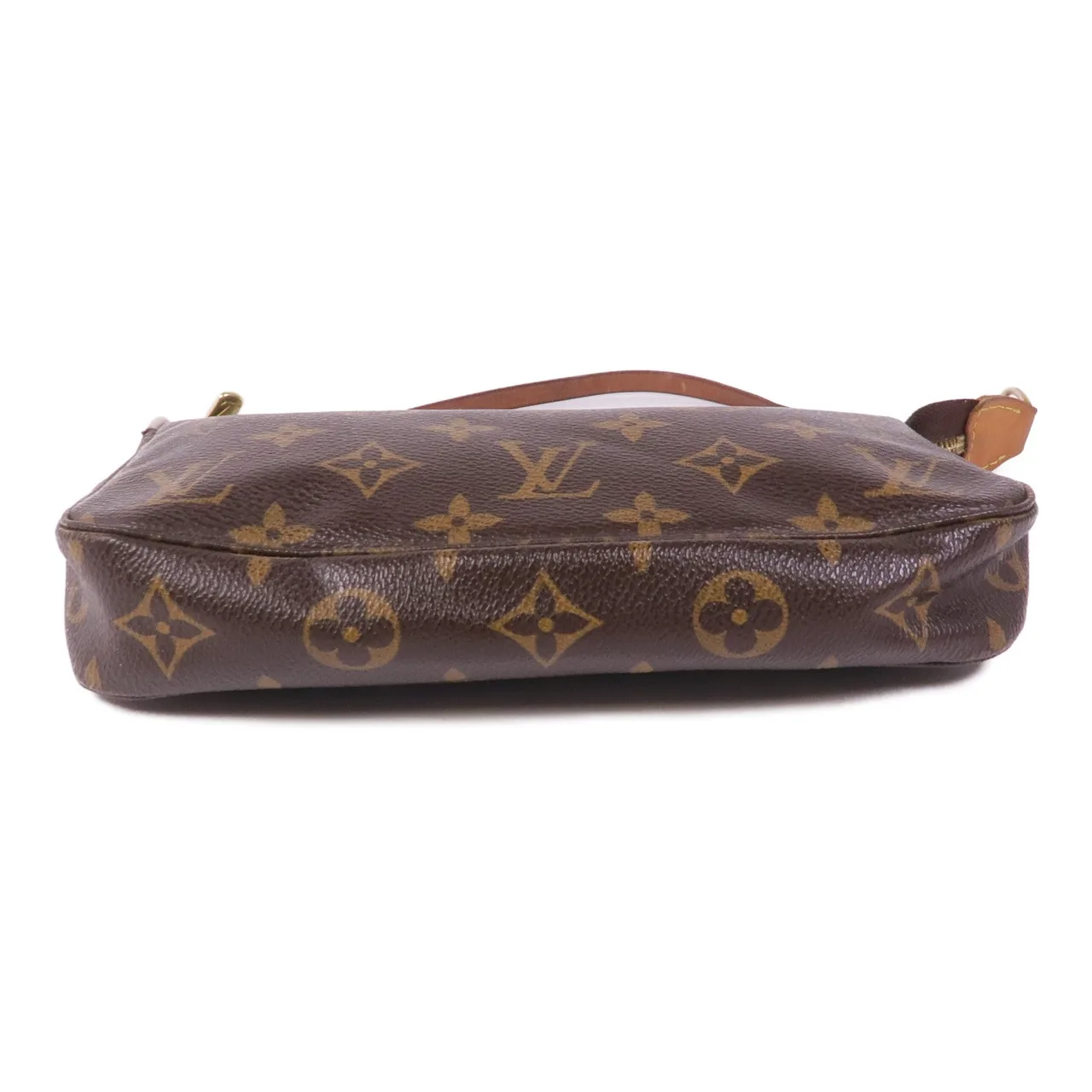 LOUIS VUITTON Pochette Accessoires M51980 化妝箱包 塗層帆布 棕色 / Brwon 塗層帆布 中古品B - 縮圖 4