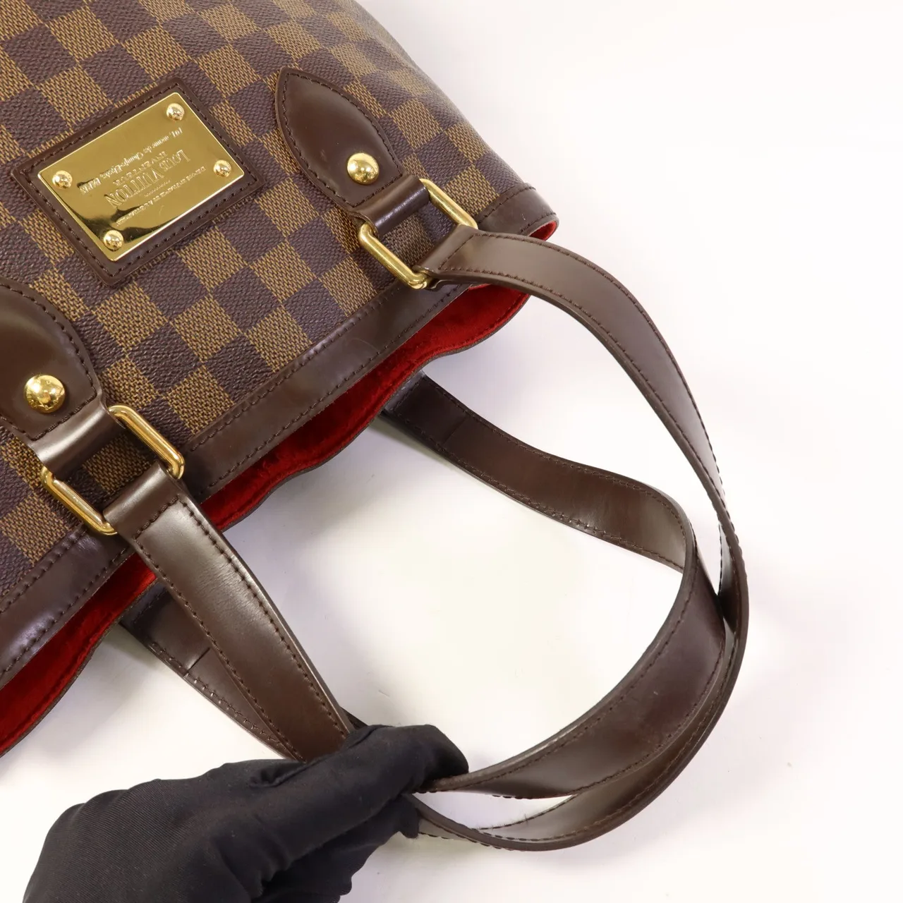 LOUIS VUITTON Hampstead N51205 手提包 塗層帆布 棕色 / Brown 塗層帆布 中古品B - 縮圖 8