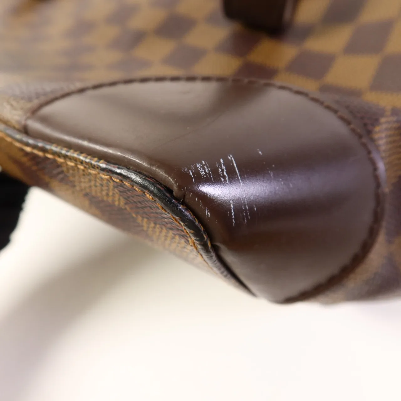 LOUIS VUITTON Hampstead N51205 手提包 塗層帆布 棕色 / Brown 塗層帆布 中古品B - 縮圖 14
