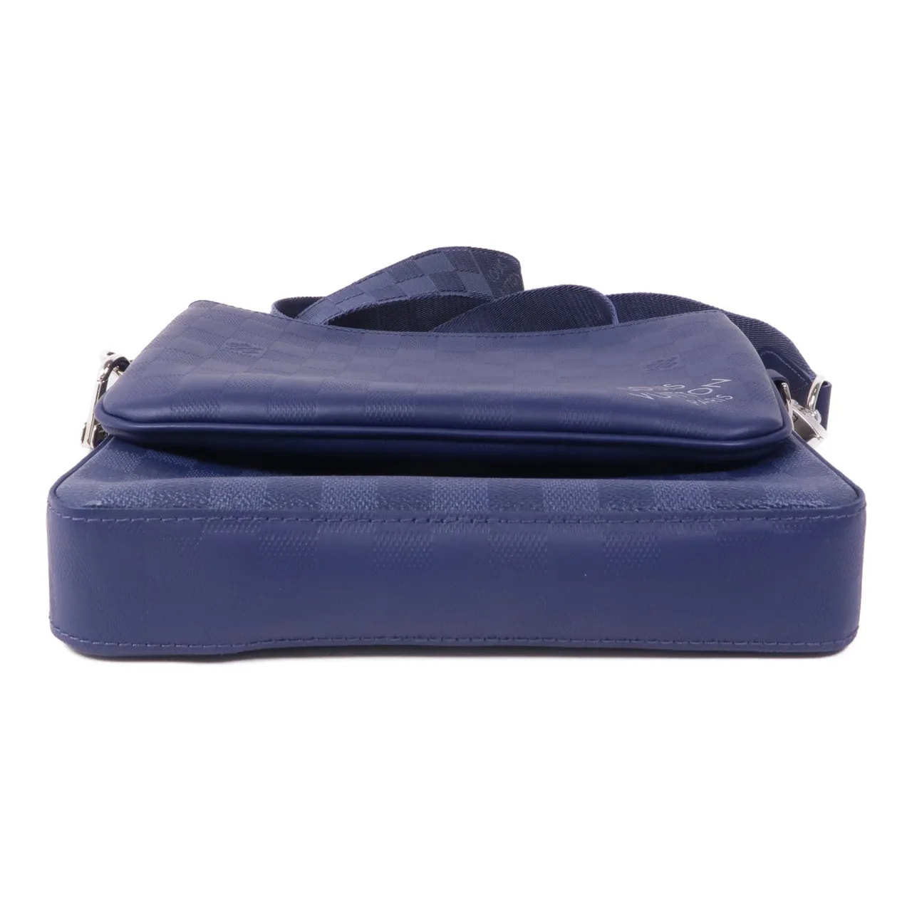 LOUIS VUITTON N40438 肩背包 塗層帆布 藍色 / Blue 塗層帆布 中古品A - 縮圖 4