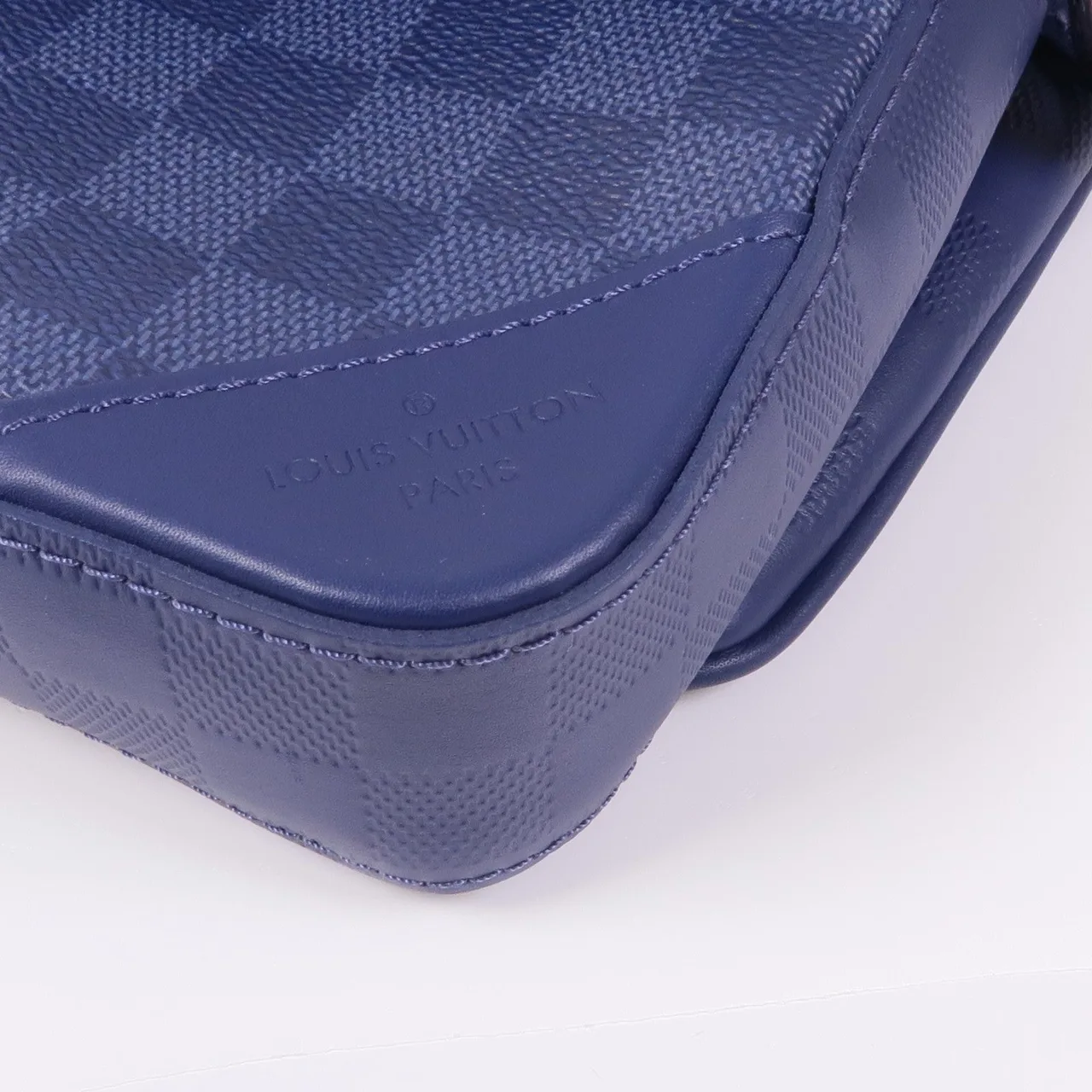 LOUIS VUITTON N40438 肩背包 塗層帆布 藍色 / Blue 塗層帆布 中古品A - 縮圖 13