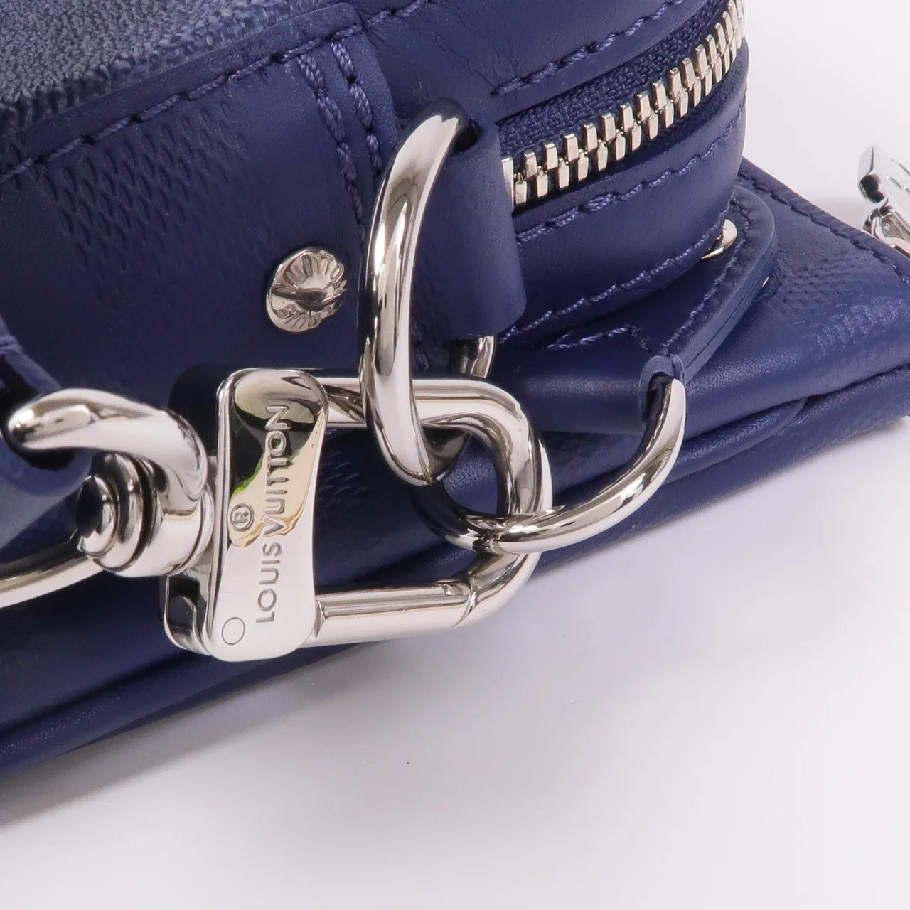 LOUIS VUITTON N40438 肩背包 塗層帆布 藍色 / Blue 塗層帆布 中古品A - 縮圖 15