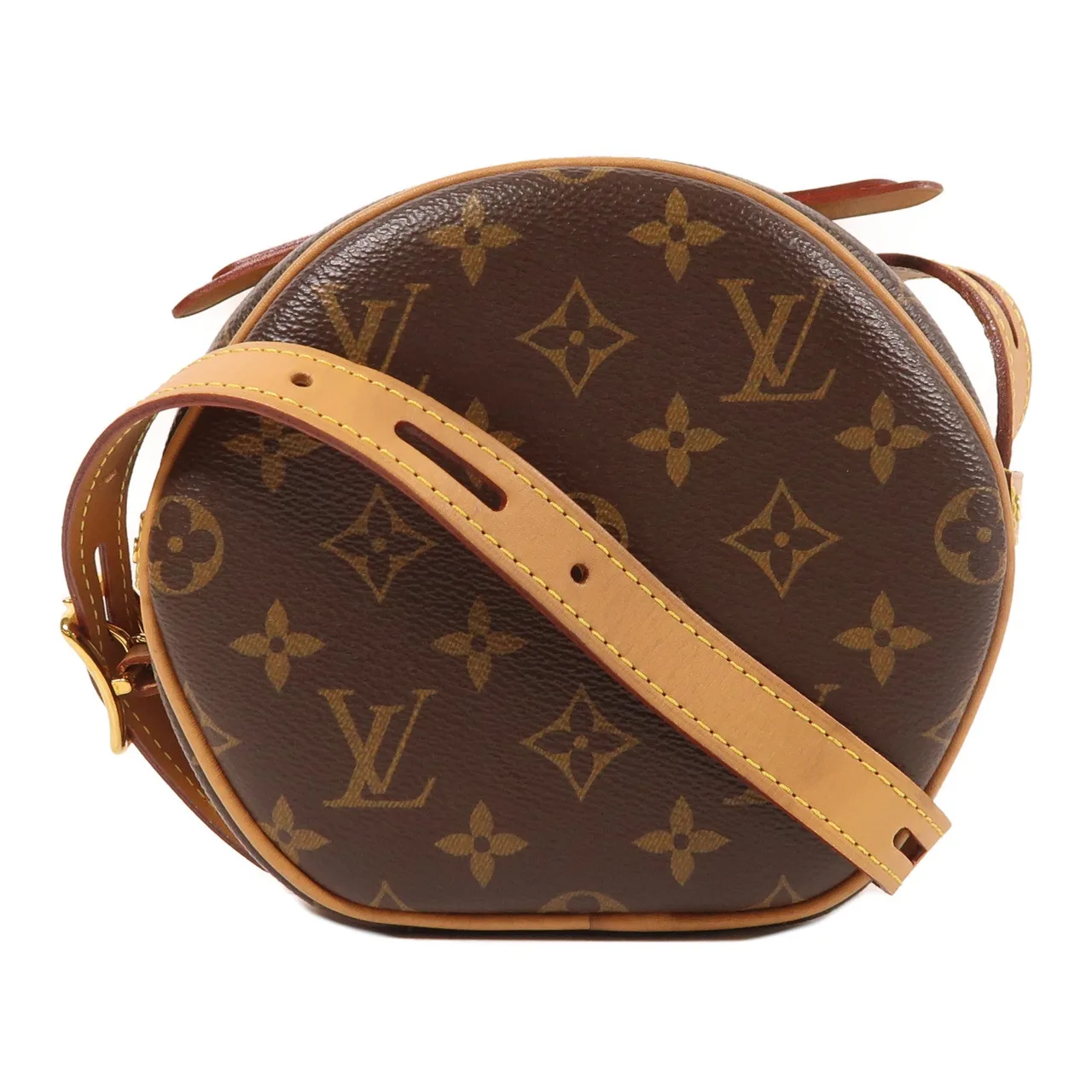 LOUIS VUITTON Boite Chapeau M45149 肩背包 塗層帆布 棕色 / Brown