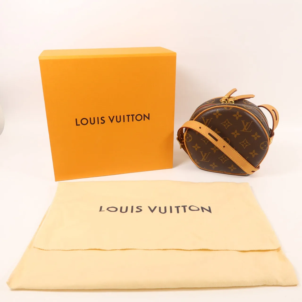 LOUIS VUITTON Boite Chapeau M45149 肩背包 塗層帆布 棕色 / Brown 塗層帆布 中古品A - 縮圖 10