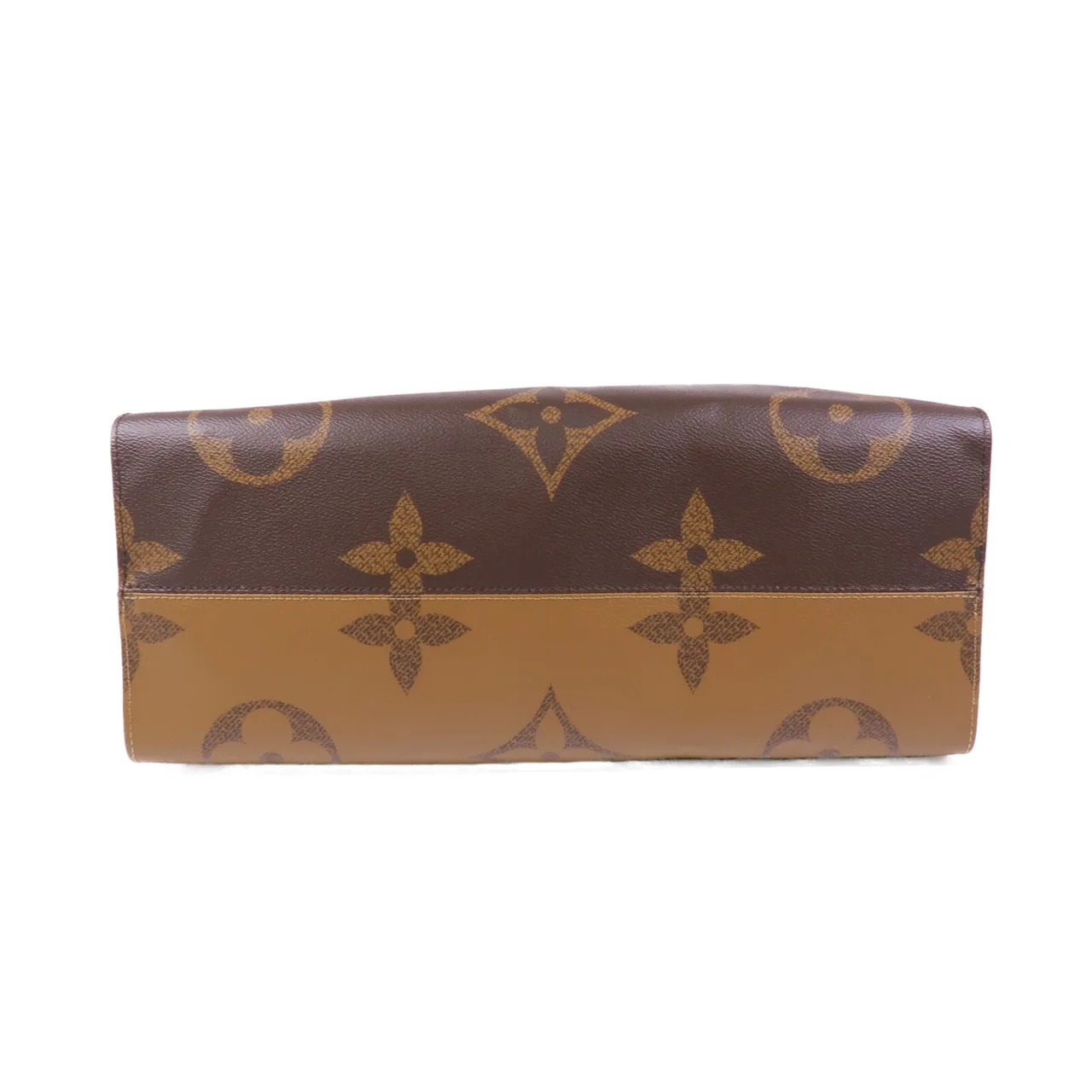 LOUIS VUITTON OnTheGo M45321 兩用包 塗層帆布 棕色 塗層帆布 中古品A - 縮圖 4