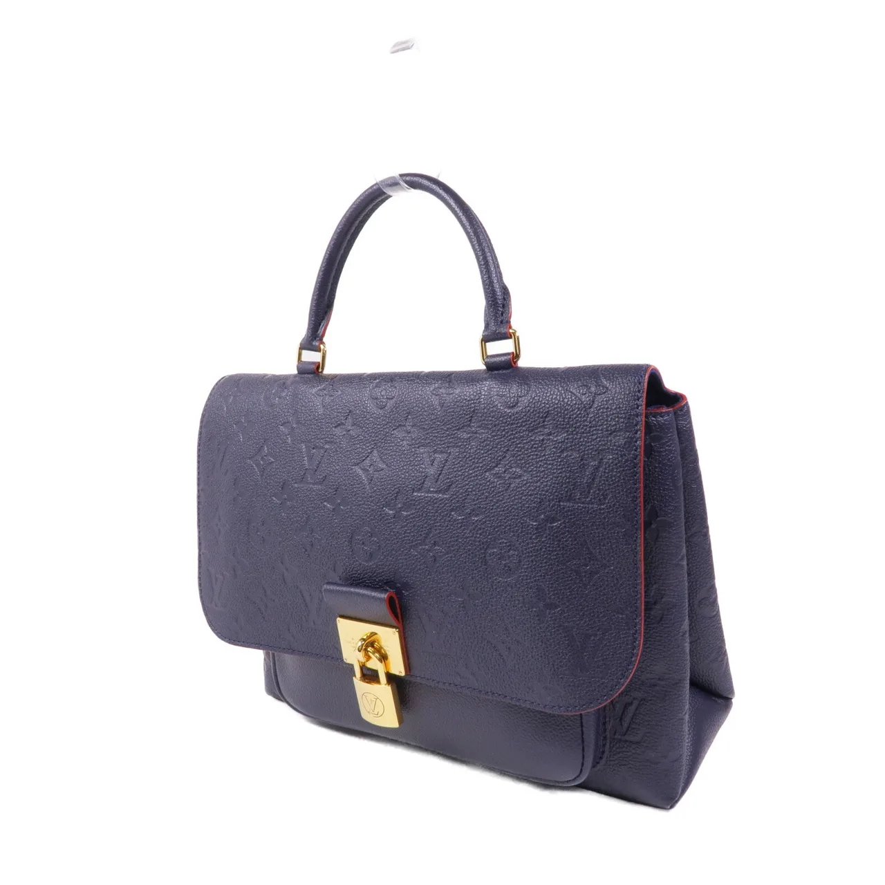 LOUIS VUITTON Marignan M44545 兩用包 牛皮 海軍藍 / Navy 牛皮 中古品A - 縮圖 3