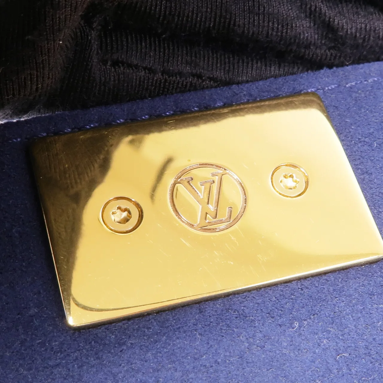 LOUIS VUITTON Marignan M44545 兩用包 牛皮 海軍藍 / Navy 牛皮 中古品A - 縮圖 7