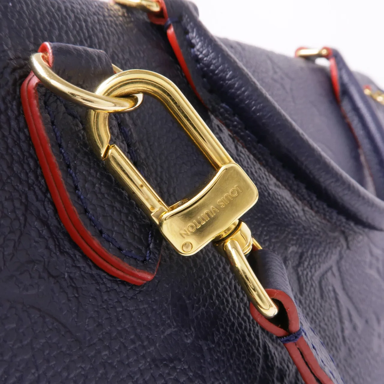 LOUIS VUITTON Marignan M44545 兩用包 牛皮 海軍藍 / Navy 牛皮 中古品A - 縮圖 9