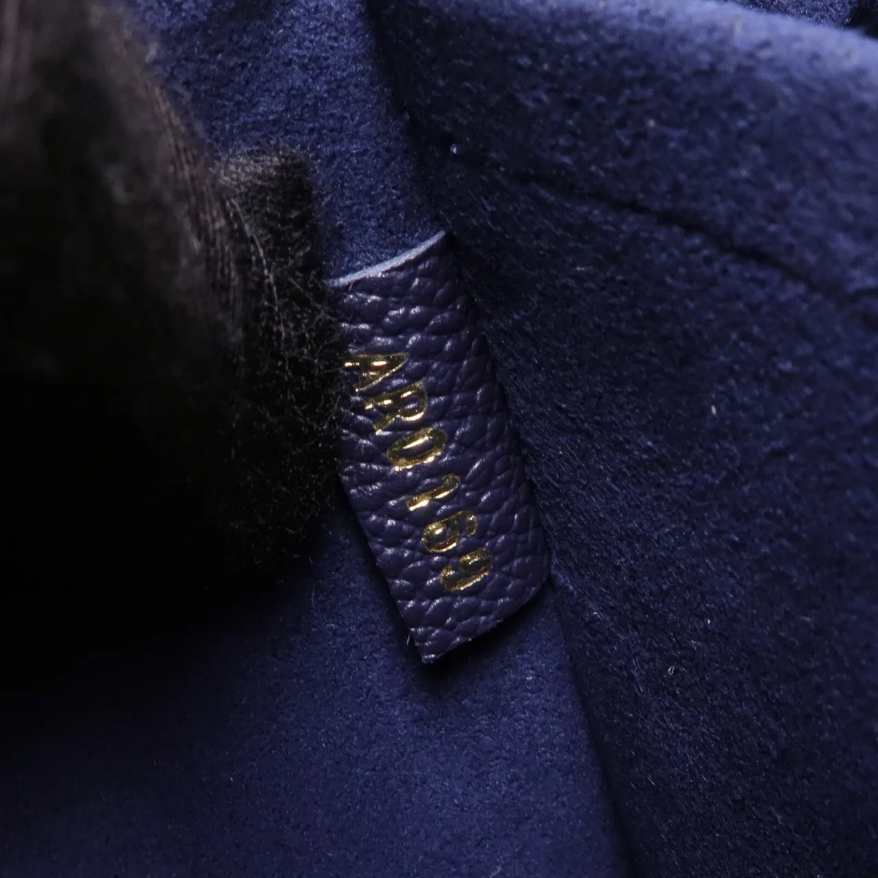 LOUIS VUITTON Marignan M44545 兩用包 牛皮 海軍藍 / Navy 牛皮 中古品A - 縮圖 10