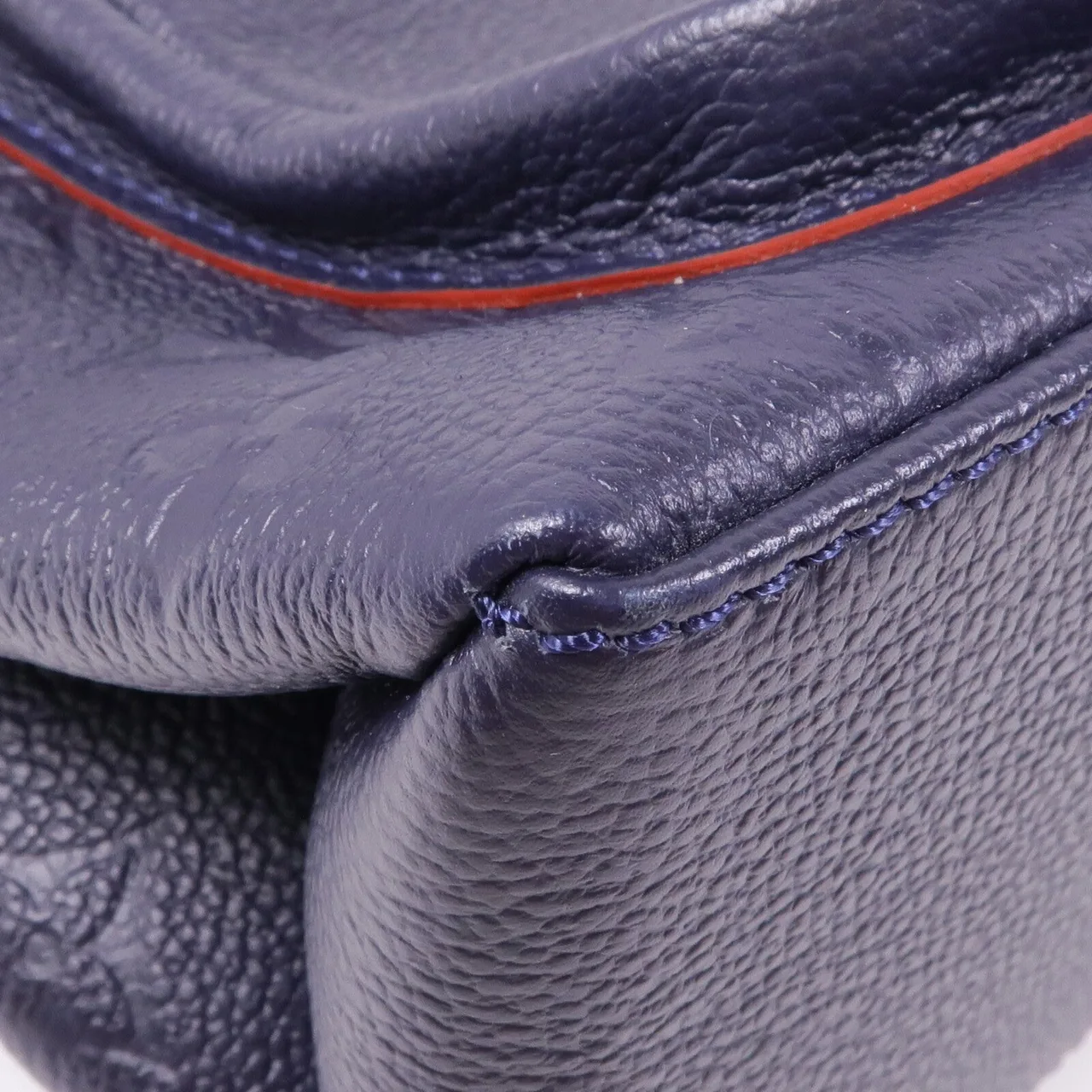 LOUIS VUITTON Marignan M44545 兩用包 牛皮 海軍藍 / Navy 牛皮 中古品A - 縮圖 14