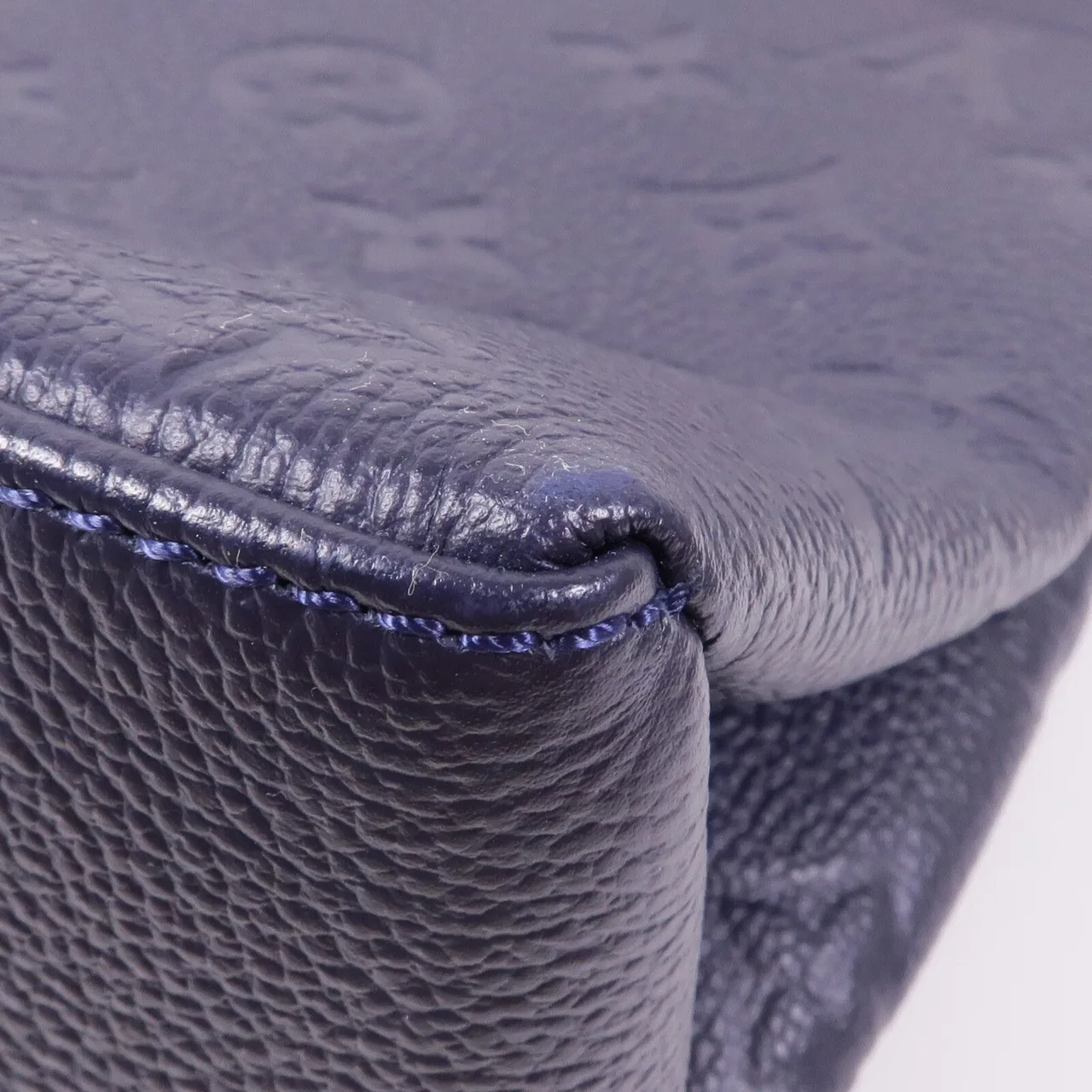 LOUIS VUITTON Marignan M44545 兩用包 牛皮 海軍藍 / Navy 牛皮 中古品A - 縮圖 15