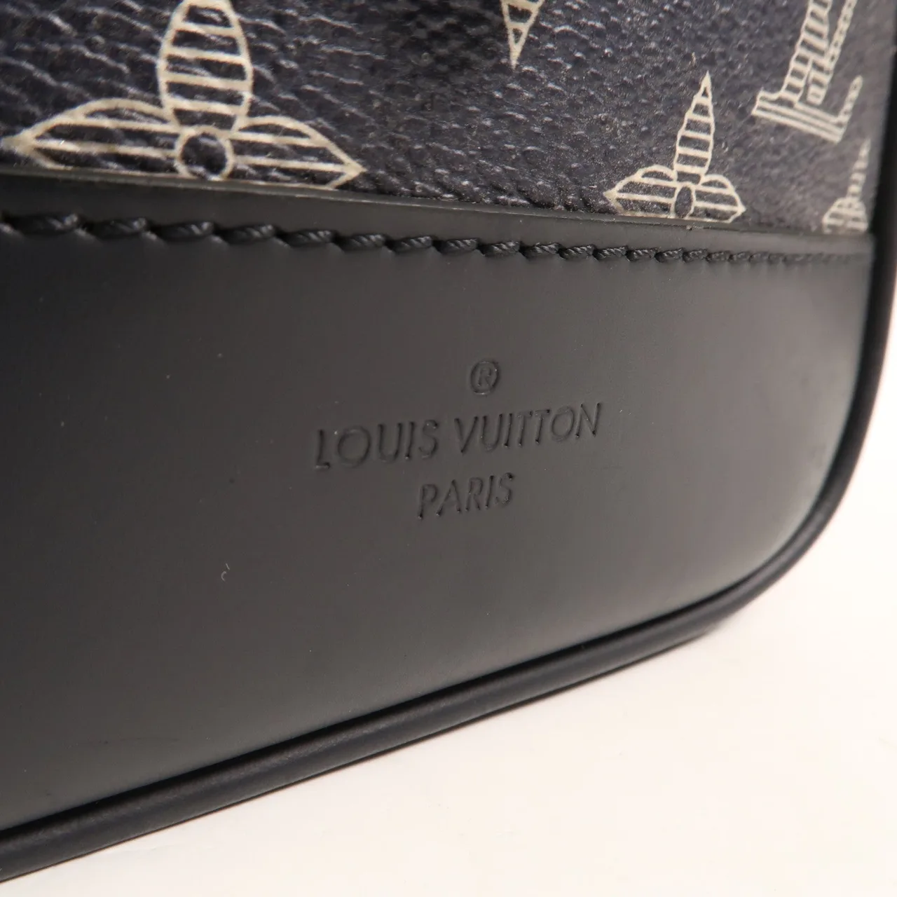 LOUIS VUITTON M54246 肩背包 塗層帆布 藍色 / Blue 塗層帆布 中古品B - 縮圖 10