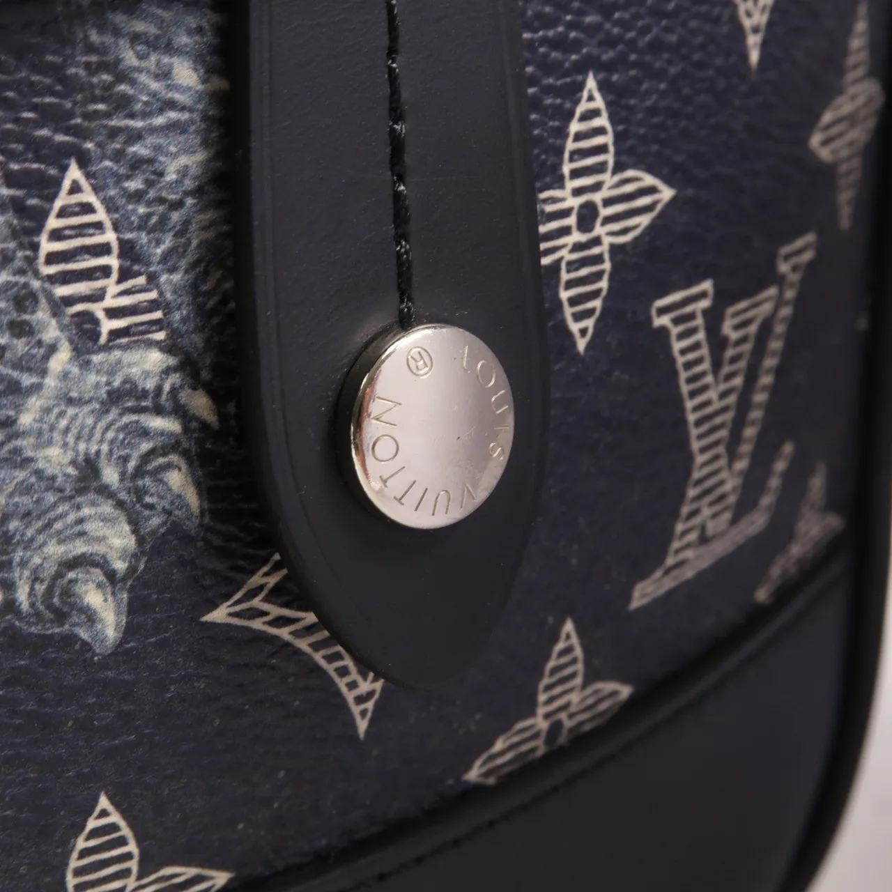 LOUIS VUITTON M54246 肩背包 塗層帆布 藍色 / Blue 塗層帆布 中古品B - 縮圖 11