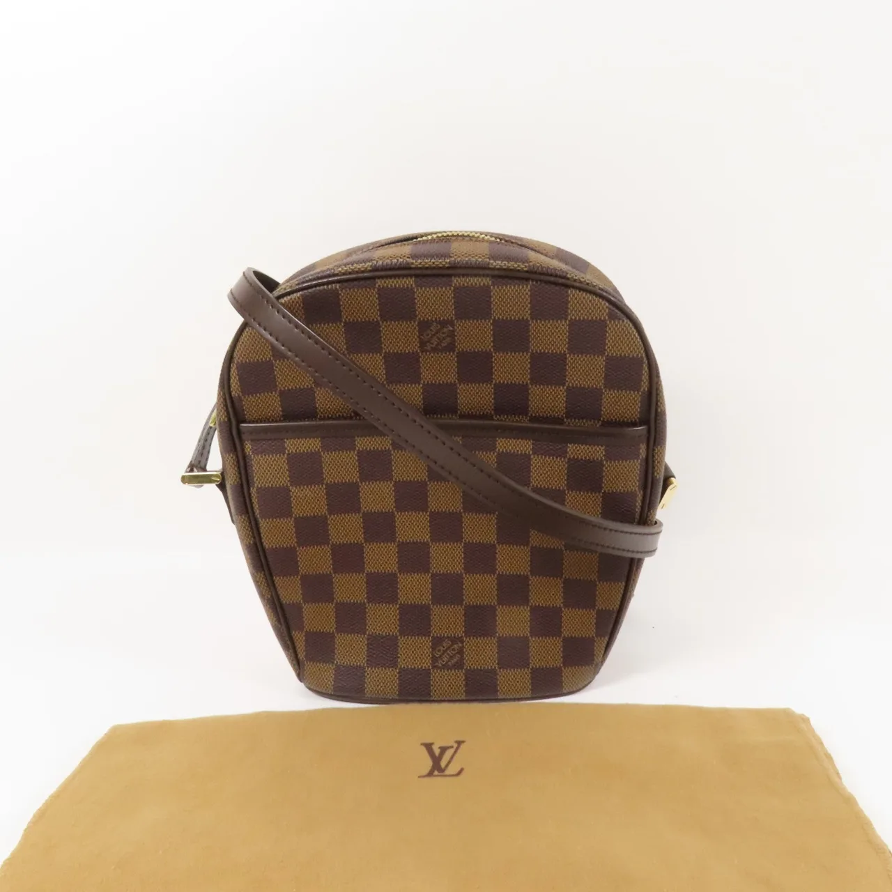LOUIS VUITTON Ipanema N51294 肩背包 塗層帆布 棕色 / Brown 塗層帆布 中古品A - 縮圖 11