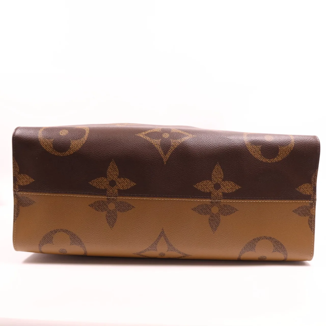 LOUIS VUITTON OnTheGo M45320 兩用包 塗層帆布 棕色 / Brown 塗層帆布 中古品A - 縮圖 5