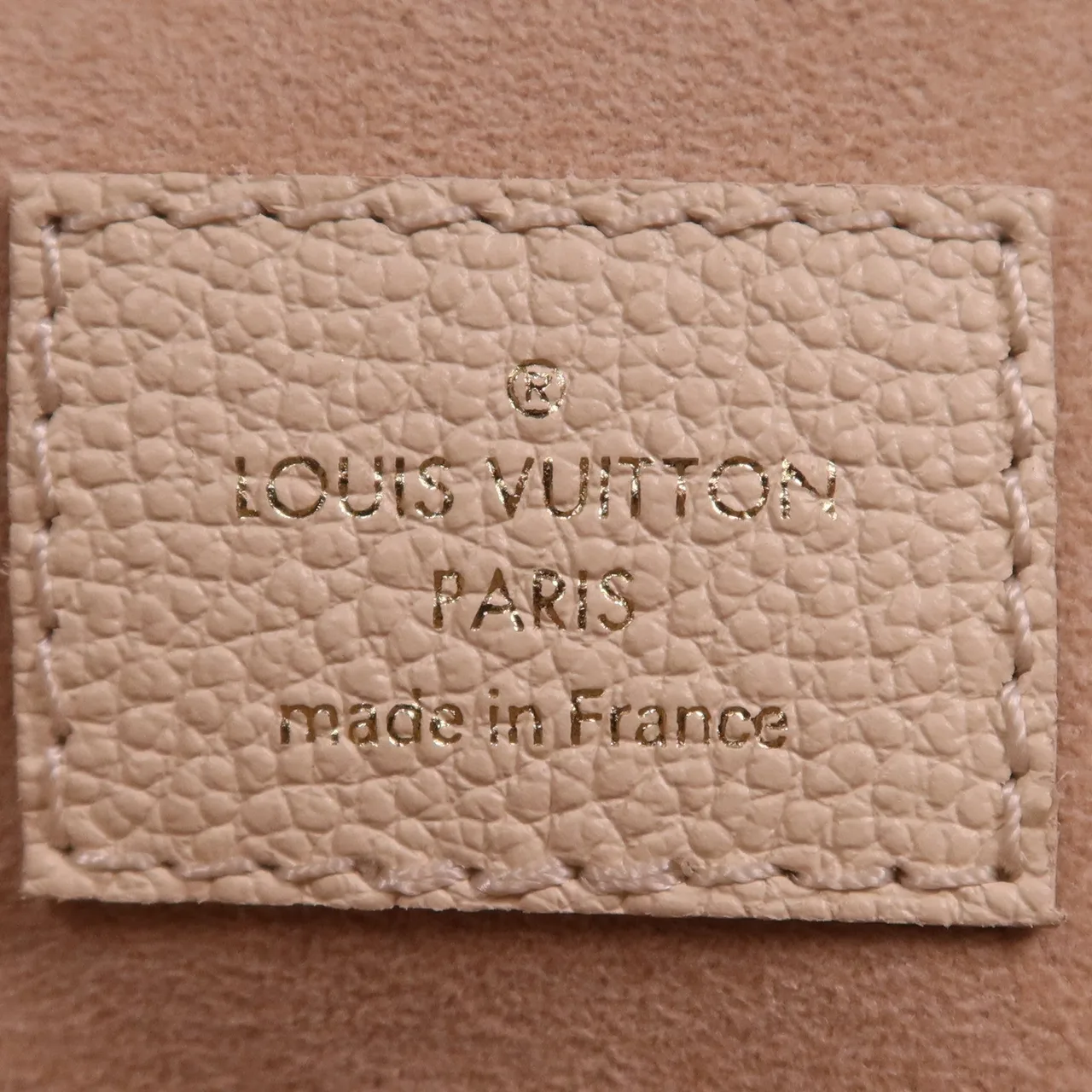 LOUIS VUITTON Favorite M46393 兩用包 牛皮 米色 / White 牛皮 中古品A - 縮圖 6