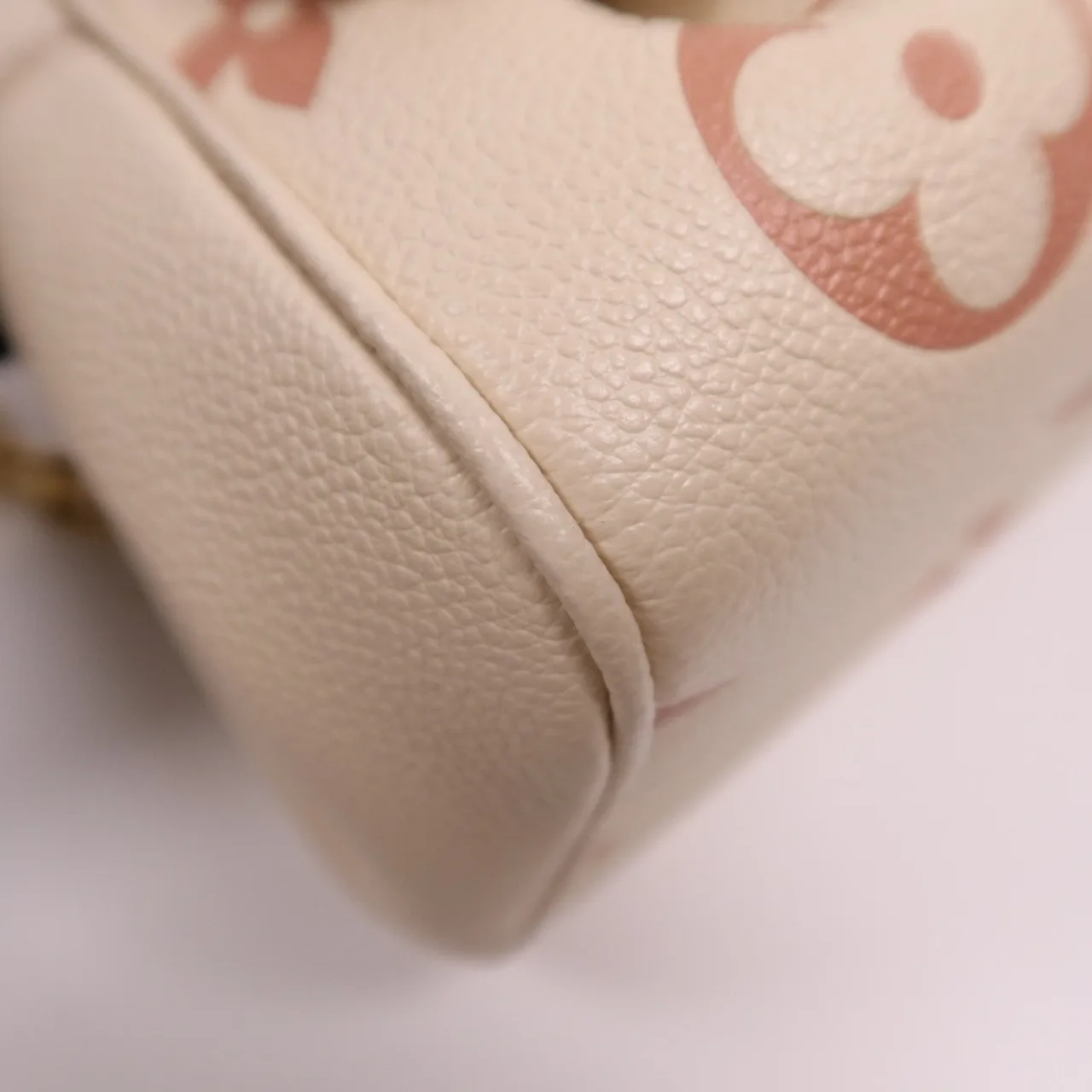 LOUIS VUITTON Favorite M46393 兩用包 牛皮 米色 / White 牛皮 中古品A - 縮圖 10