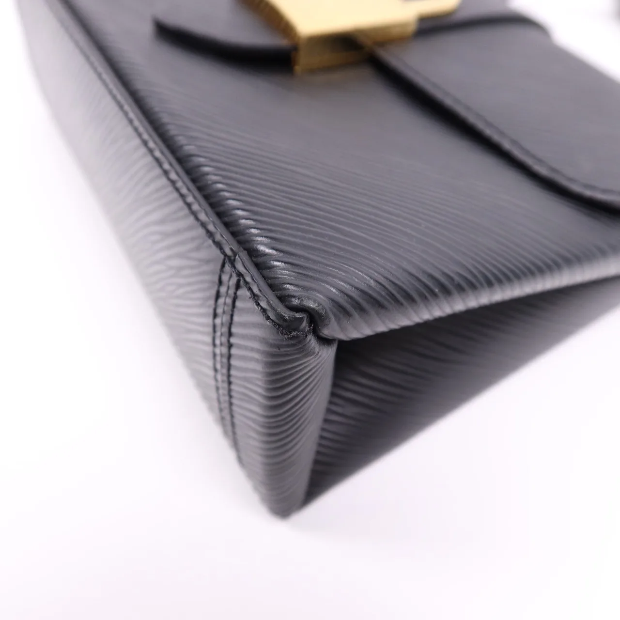 LOUIS VUITTON Locky M52880 兩用包 牛皮 黑色 / Black 牛皮 中古品B - 縮圖 5