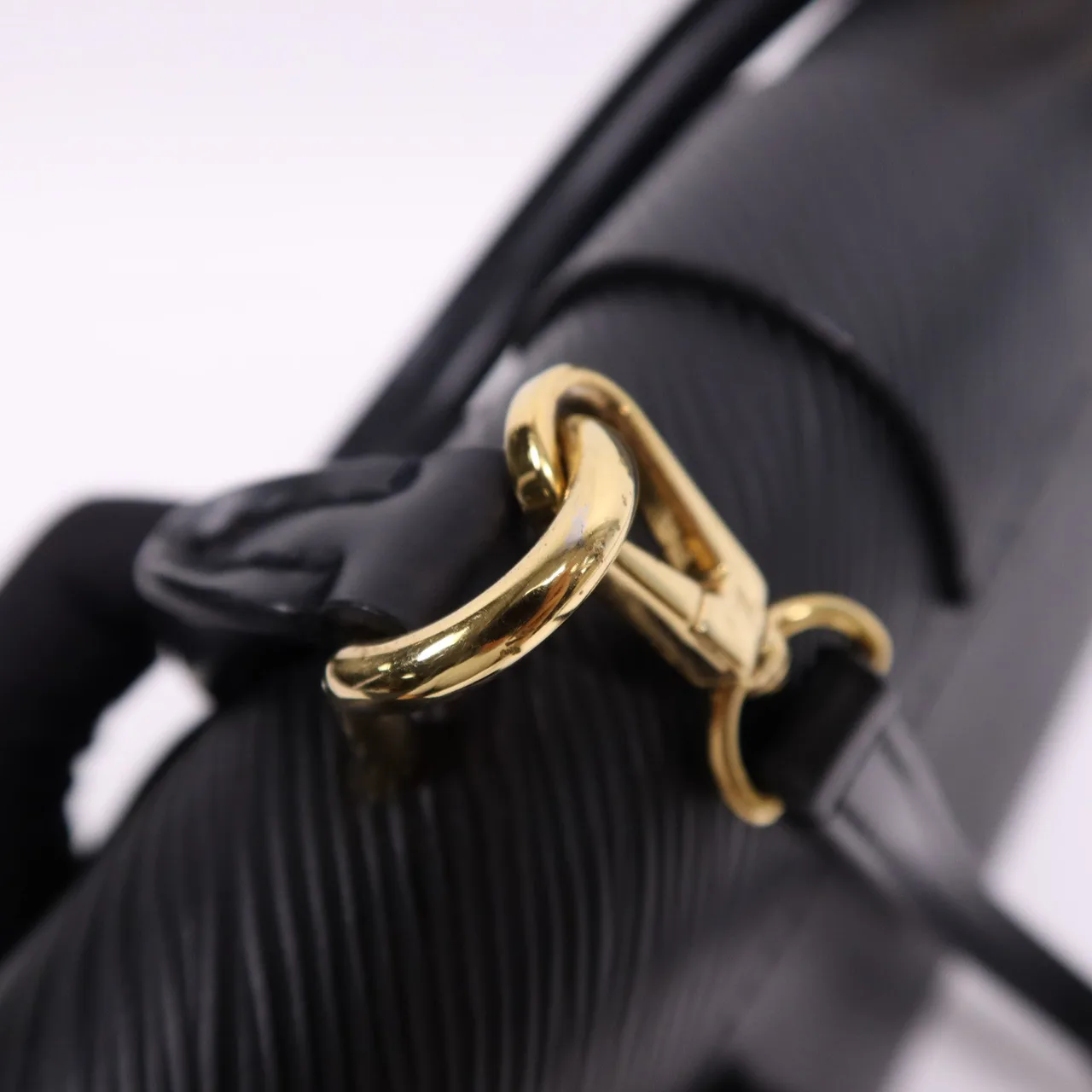 LOUIS VUITTON Locky M52880 兩用包 牛皮 黑色 / Black 牛皮 中古品B - 縮圖 11