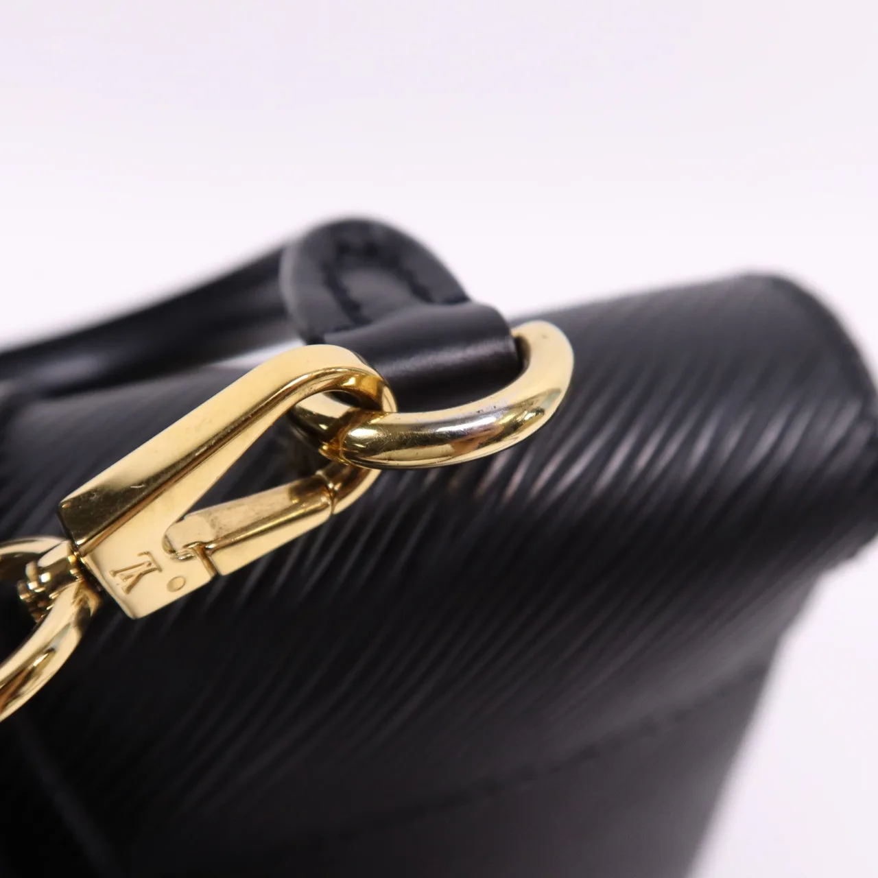 LOUIS VUITTON Locky M52880 兩用包 牛皮 黑色 / Black 牛皮 中古品B - 縮圖 12