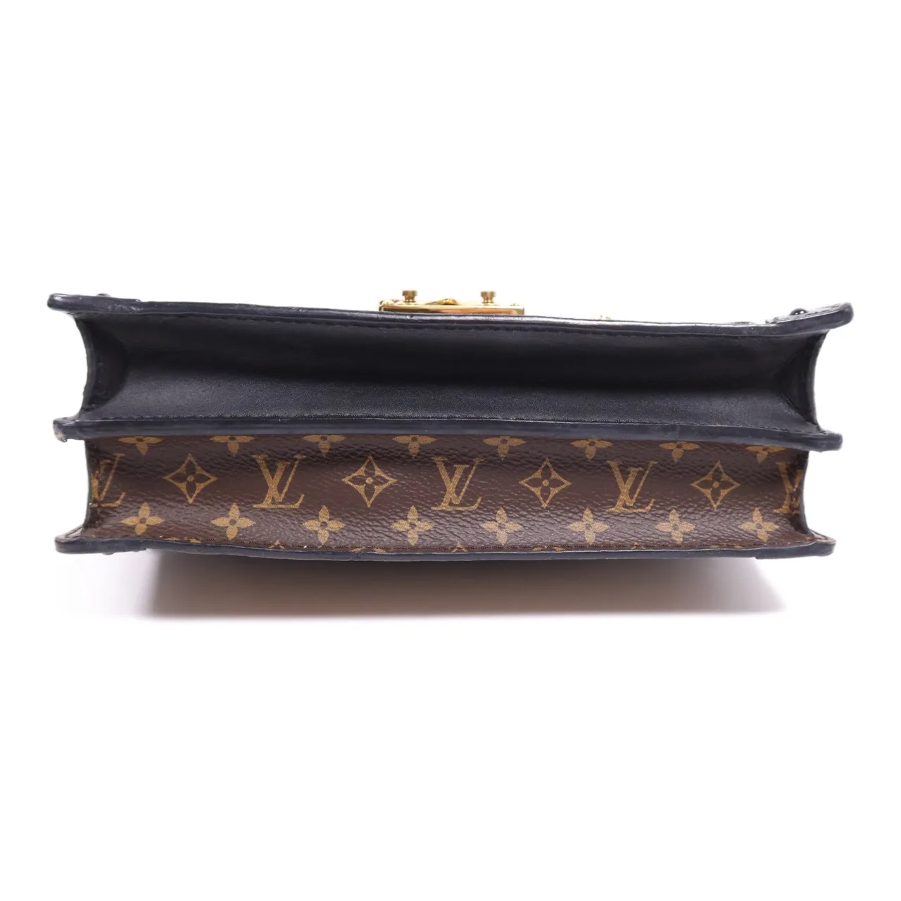LOUIS VUITTON Trunk M43596 肩背包 塗層帆布 棕色 / Brown 塗層帆布 中古品B - 縮圖 4