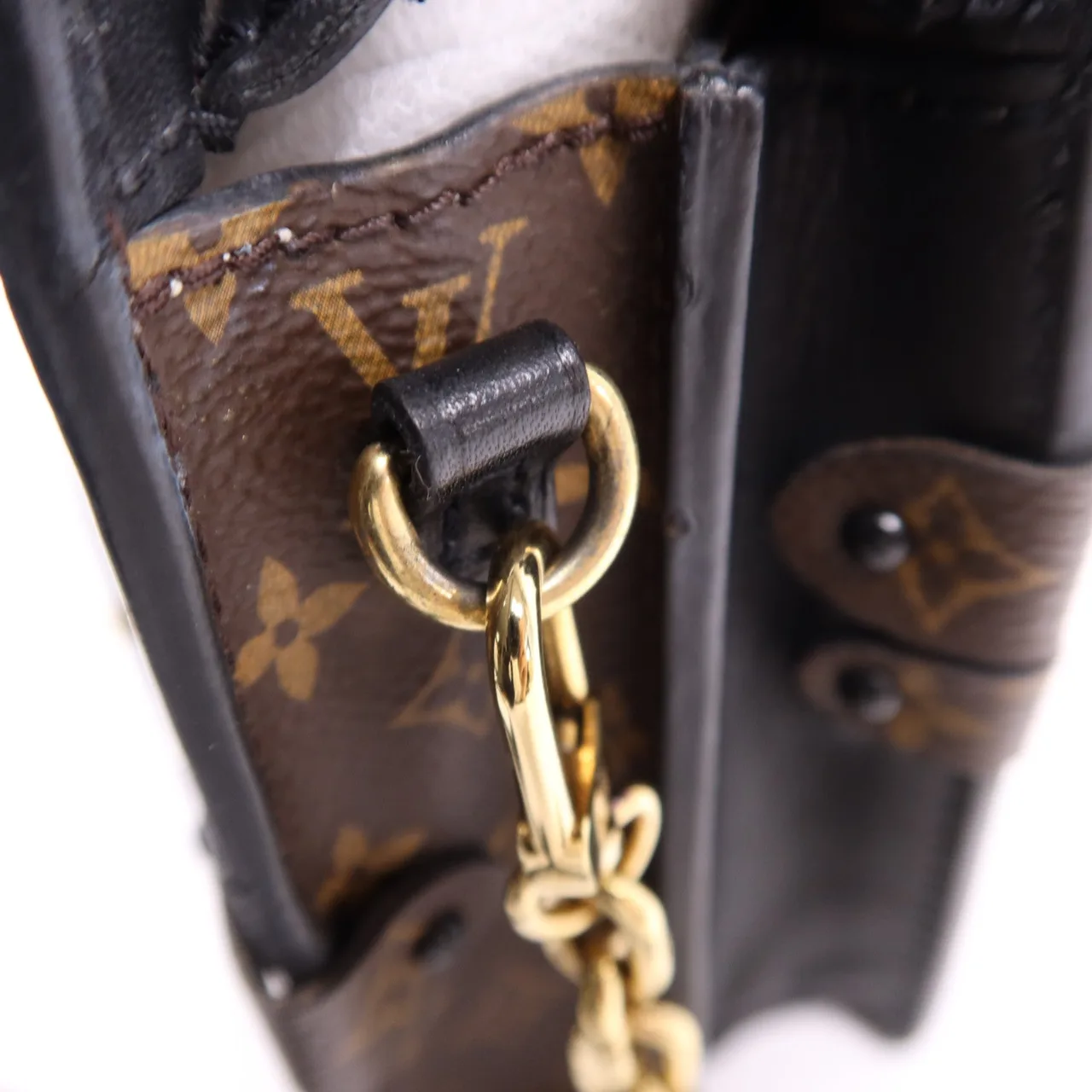 LOUIS VUITTON Trunk M43596 肩背包 塗層帆布 棕色 / Brown 塗層帆布 中古品B - 縮圖 16