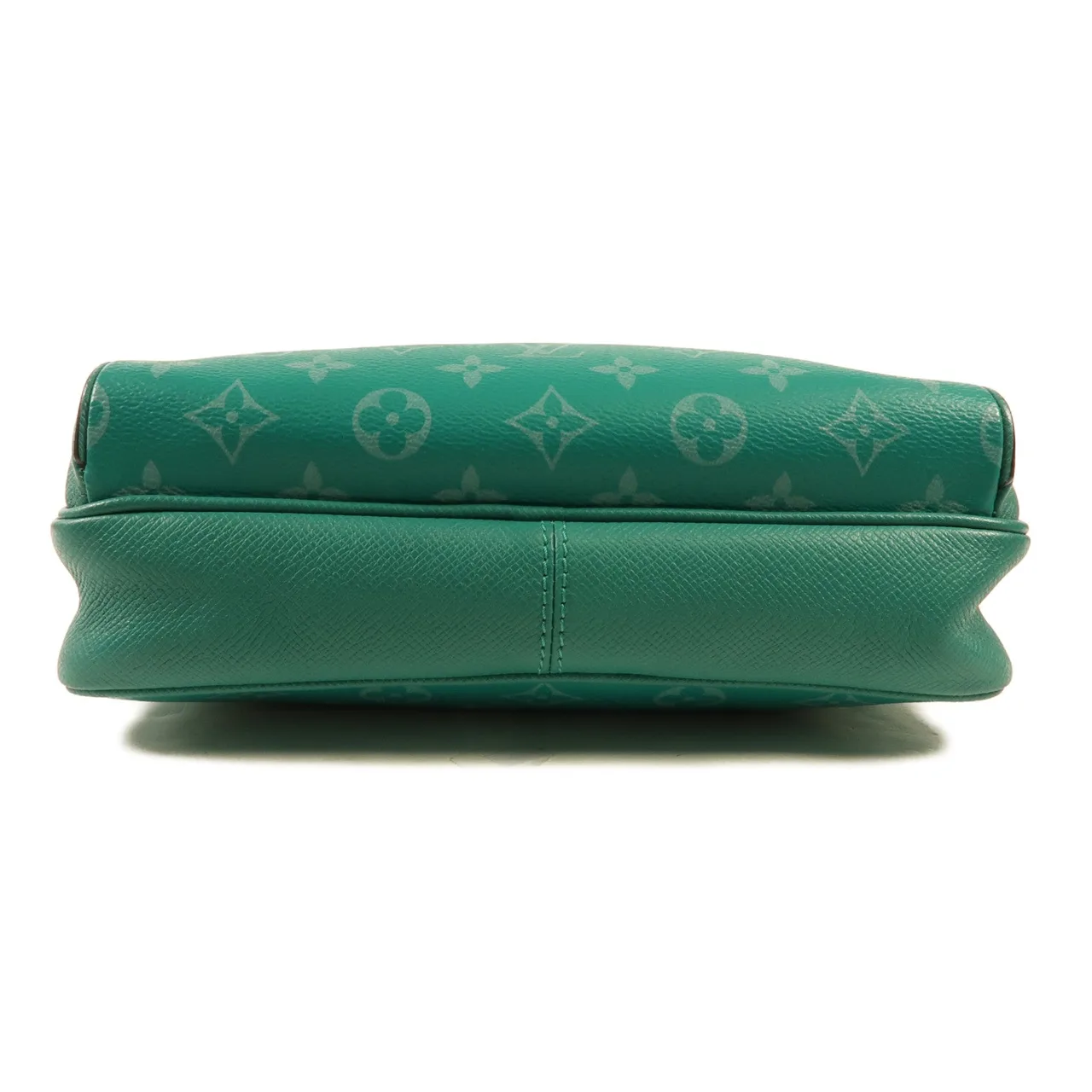 LOUIS VUITTON Outdoor Messenger M30242 肩背包 牛皮 藍色 / Green 牛皮 中古品A - 縮圖 4