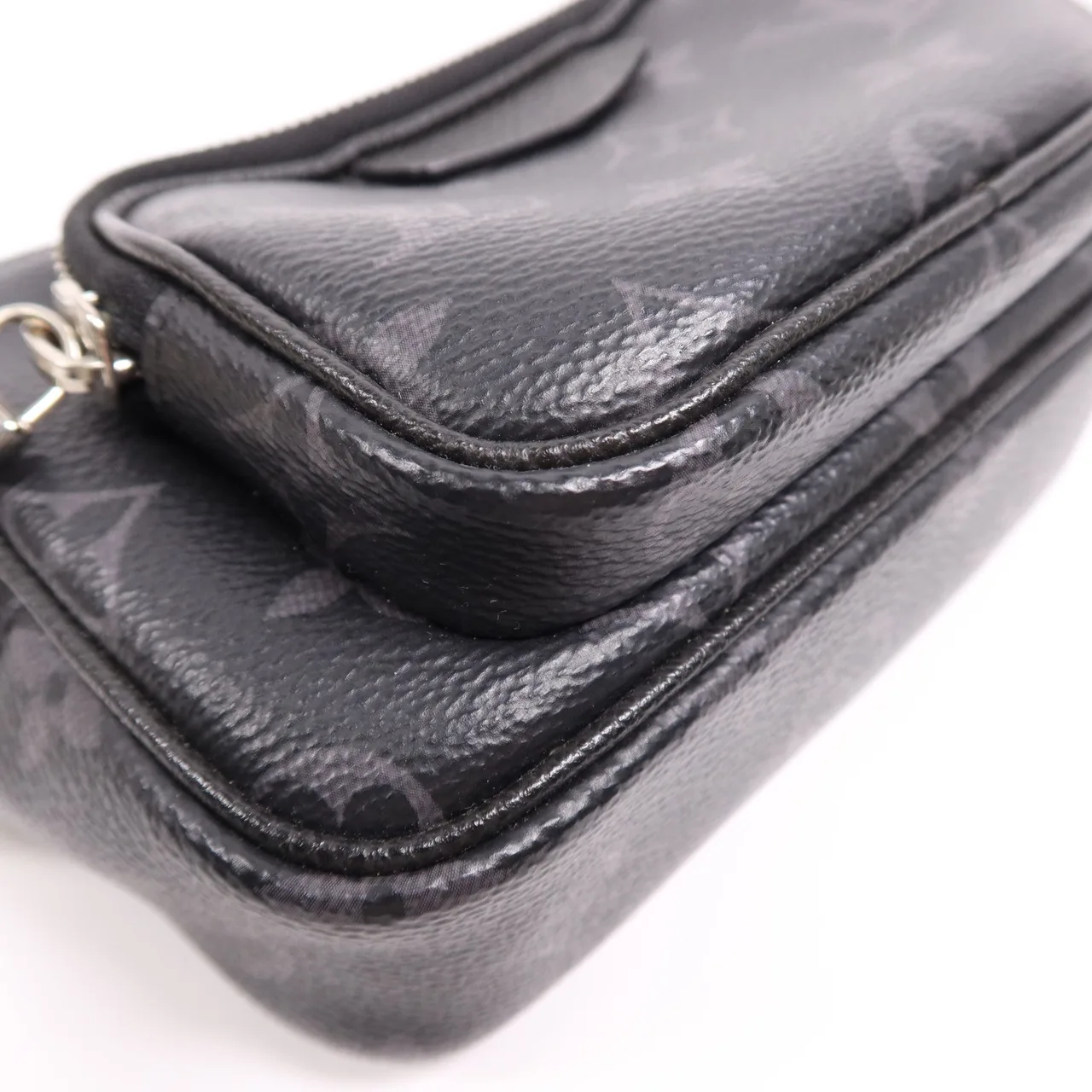 LOUIS VUITTON M30755 腰包 塗層帆布 黑色 / Grey 塗層帆布 中古品A - 縮圖 8