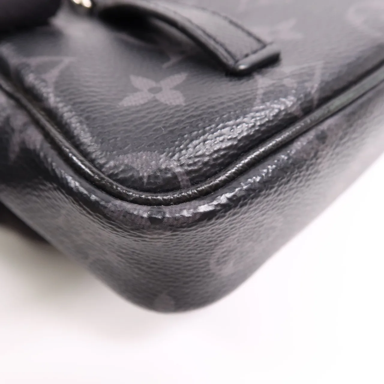 LOUIS VUITTON M30755 腰包 塗層帆布 黑色 / Grey 塗層帆布 中古品A - 縮圖 10