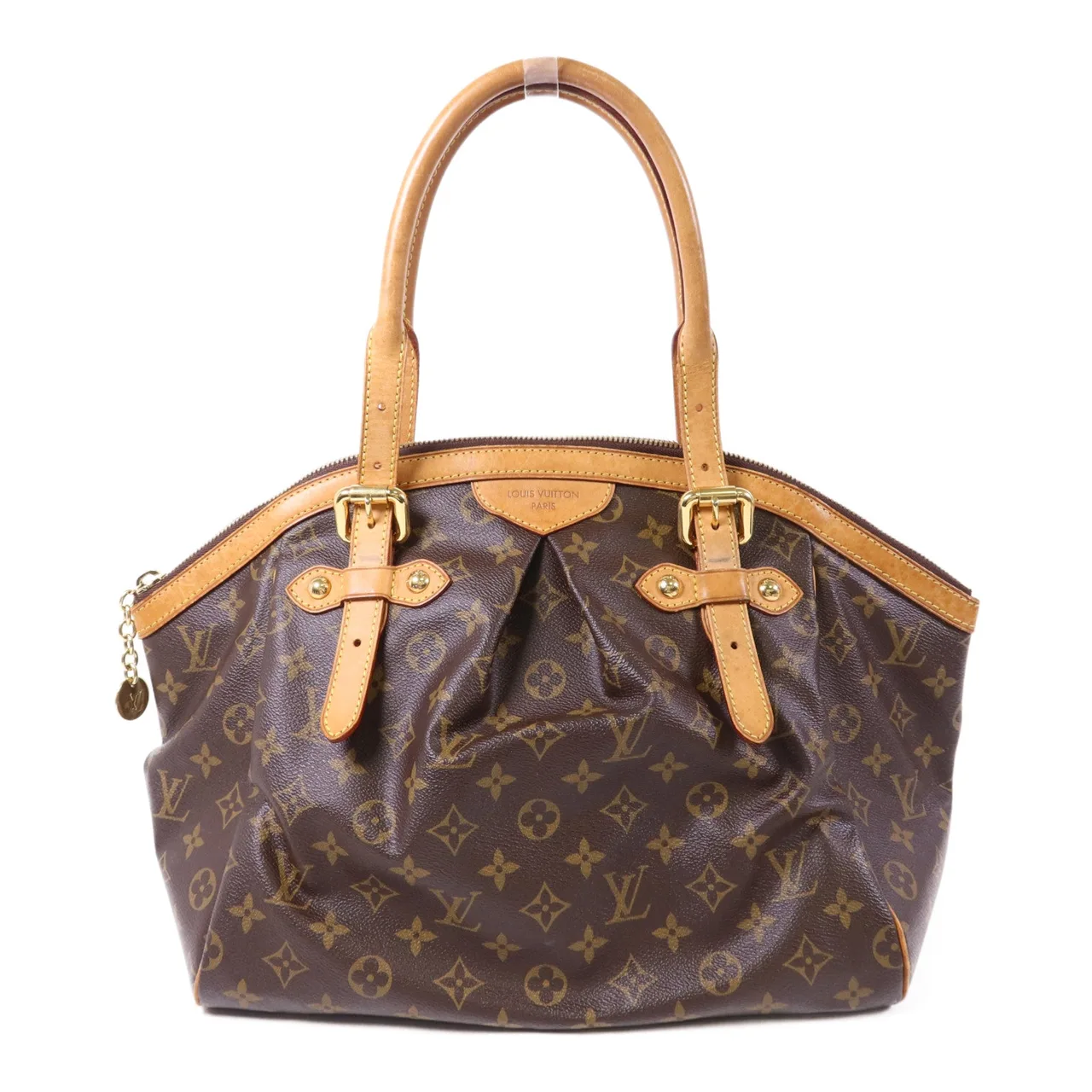 LOUIS VUITTON Tivoli M40144 肩背包 塗層帆布 棕色 / Browm