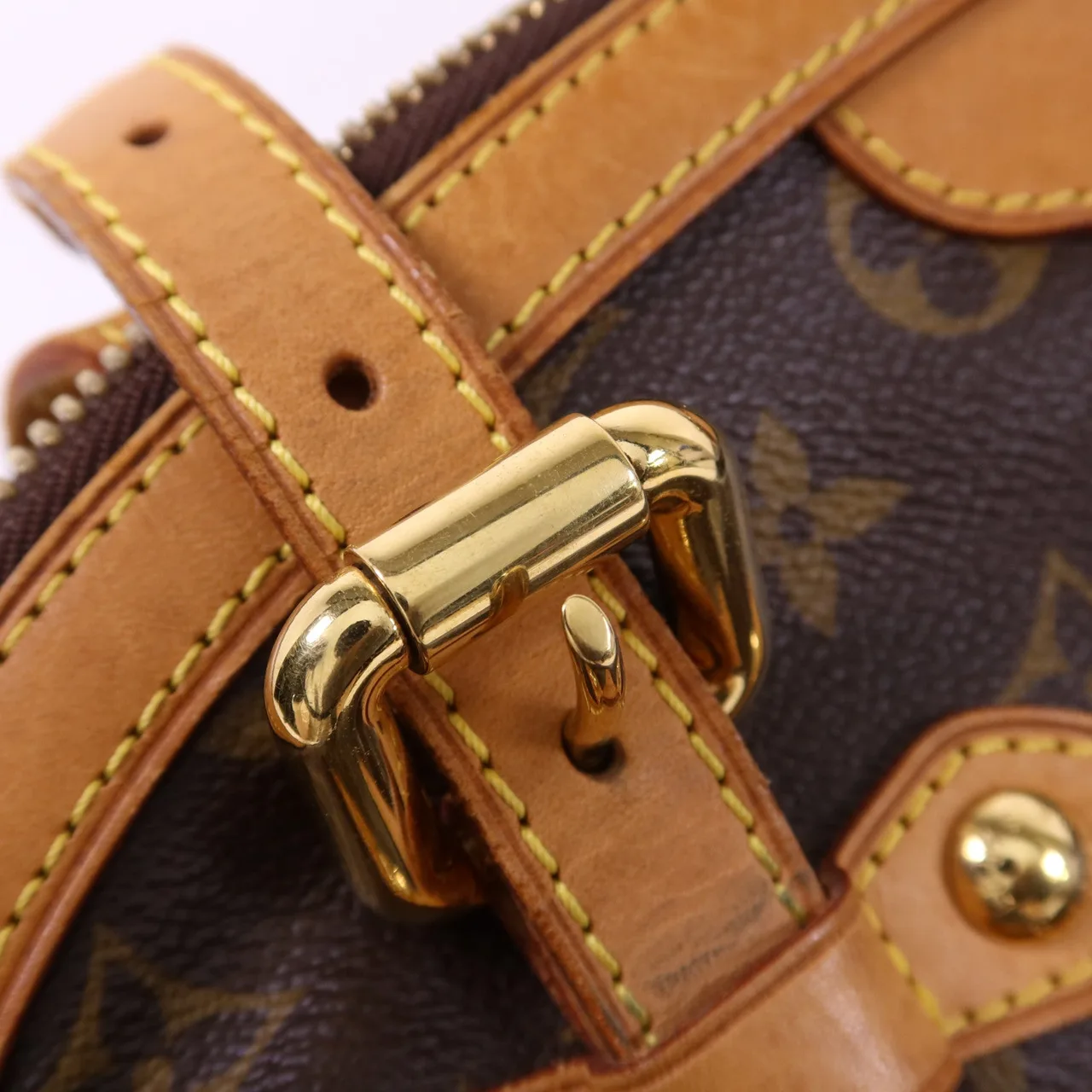 LOUIS VUITTON Tivoli M40144 肩背包 塗層帆布 棕色 / Browm 塗層帆布 中古品B - 縮圖 11