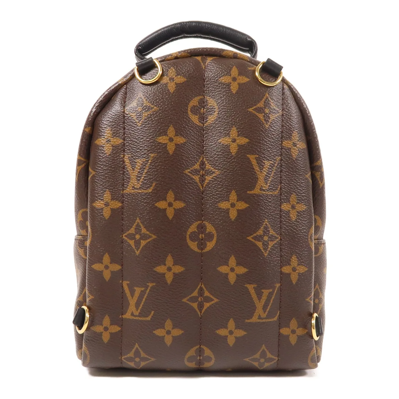 LOUIS VUITTON Palm Springs M41457 背包 塗層帆布 棕色 / Brown 塗層帆布 中古品A - 縮圖 2