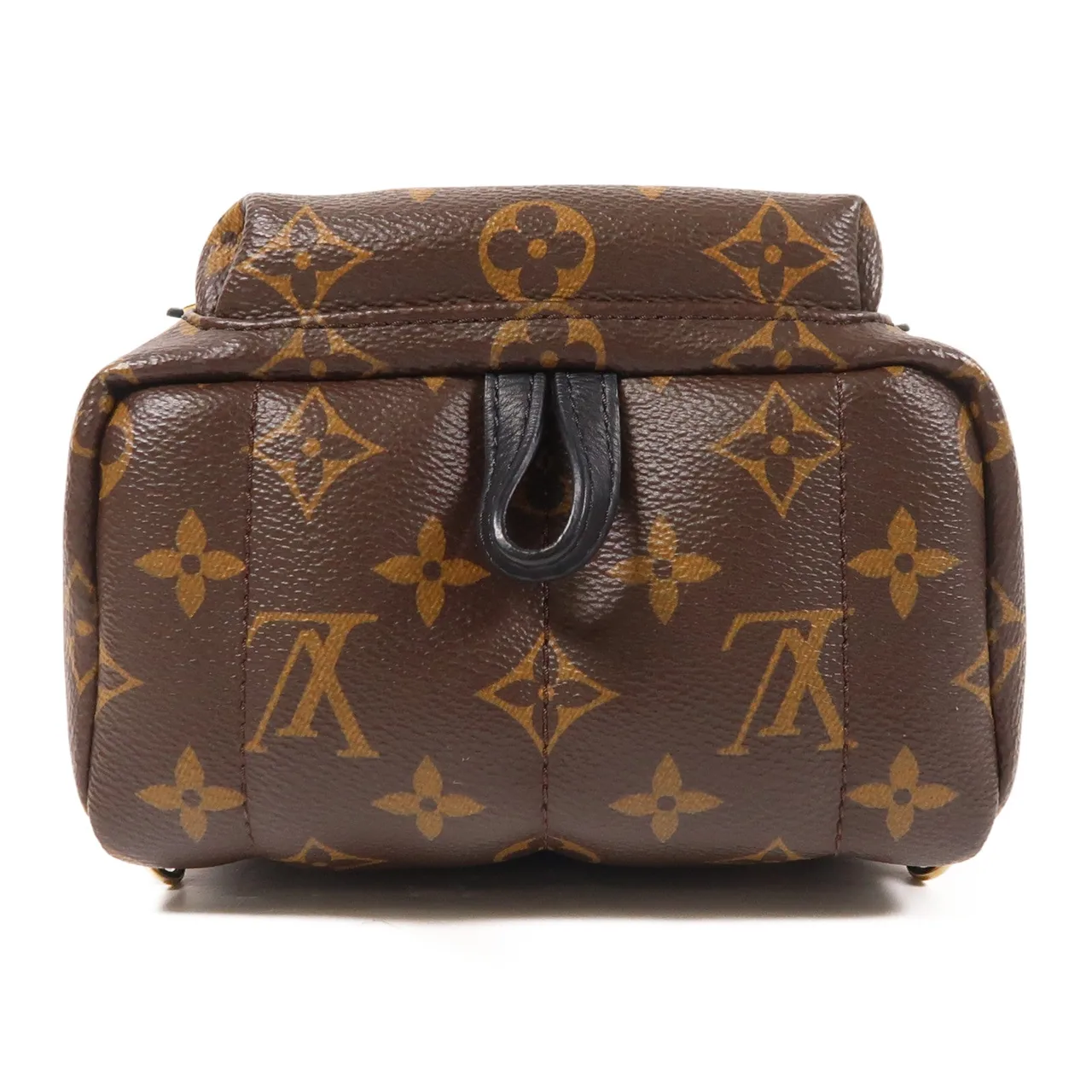 LOUIS VUITTON Palm Springs M41457 背包 塗層帆布 棕色 / Brown 塗層帆布 中古品A - 縮圖 4