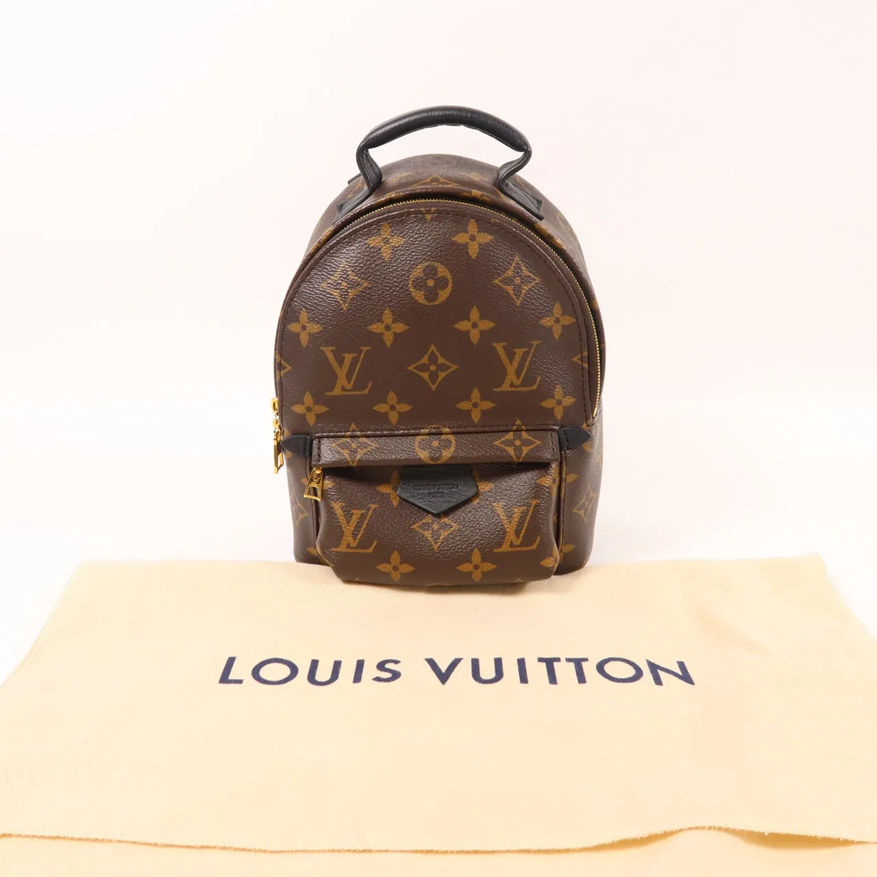 LOUIS VUITTON Palm Springs M41457 背包 塗層帆布 棕色 / Brown 塗層帆布 中古品A - 縮圖 8