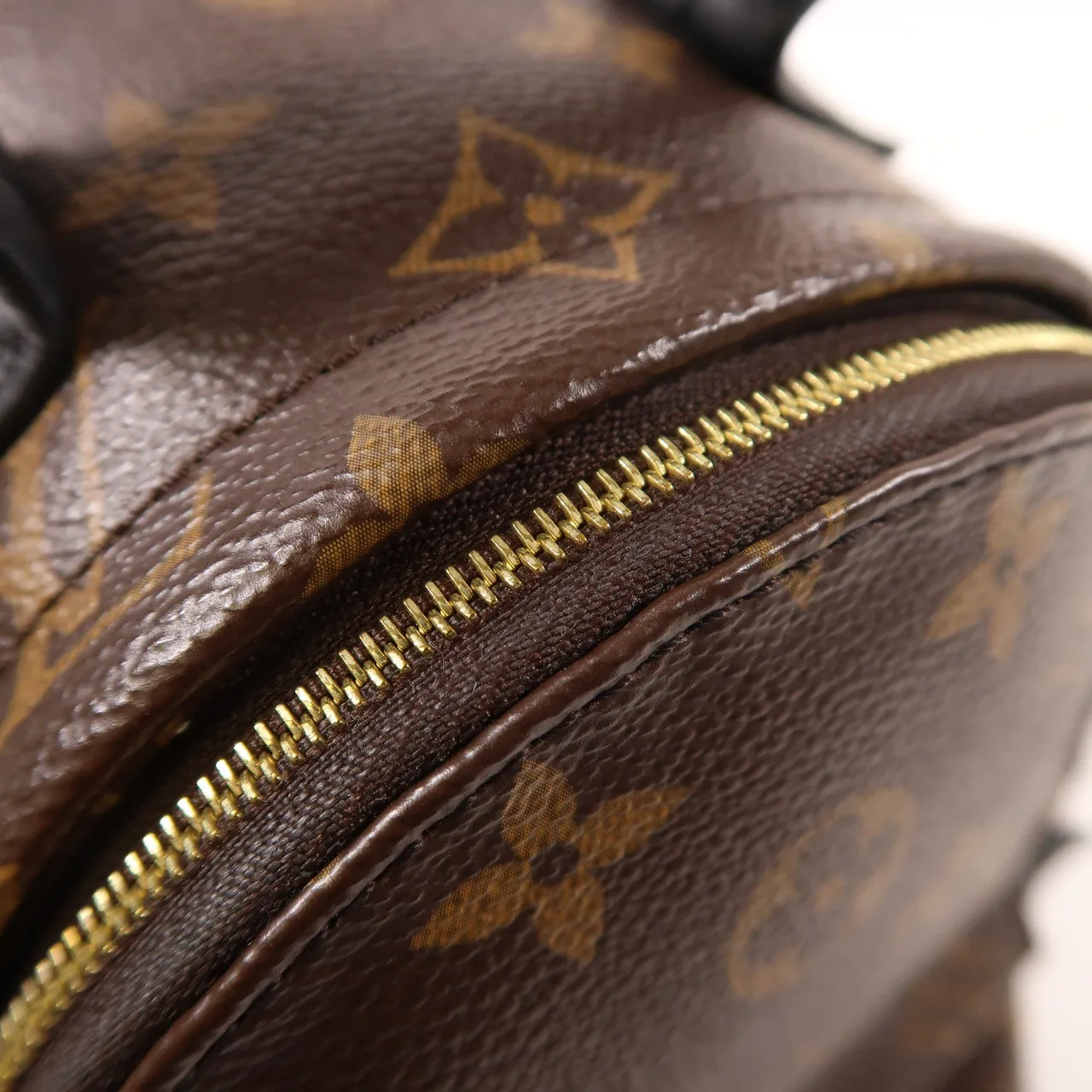 LOUIS VUITTON Palm Springs M41457 背包 塗層帆布 棕色 / Brown 塗層帆布 中古品A - 縮圖 13