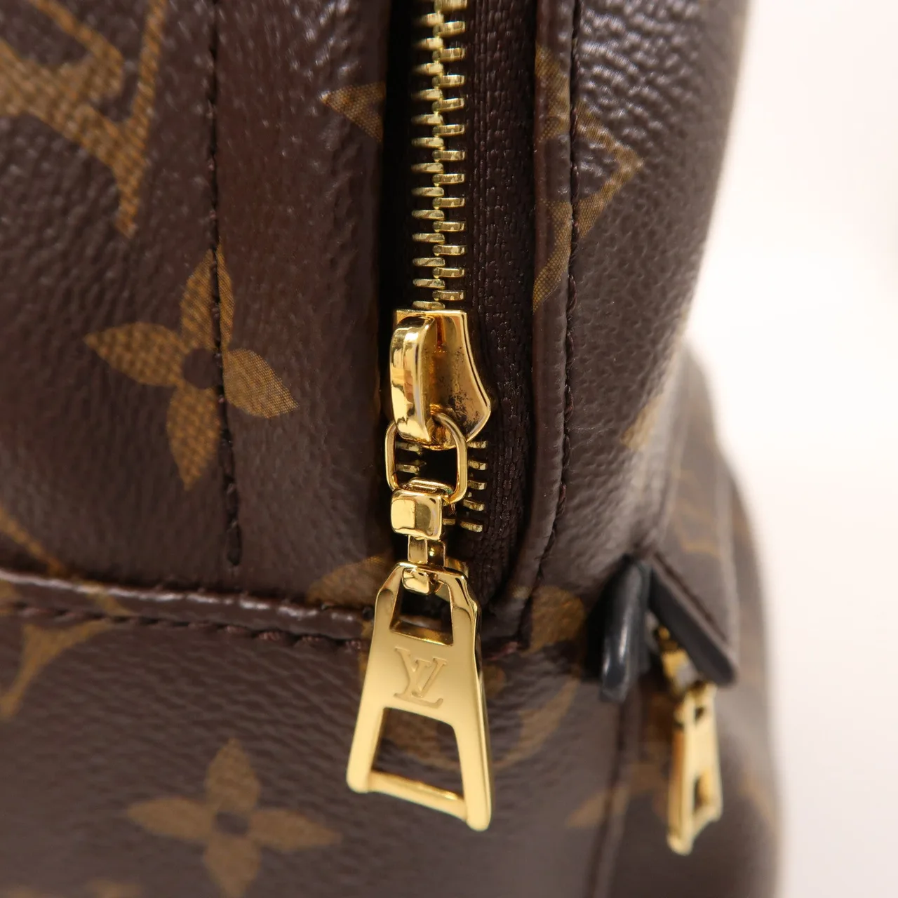 LOUIS VUITTON Palm Springs M41457 背包 塗層帆布 棕色 / Brown 塗層帆布 中古品A - 縮圖 14