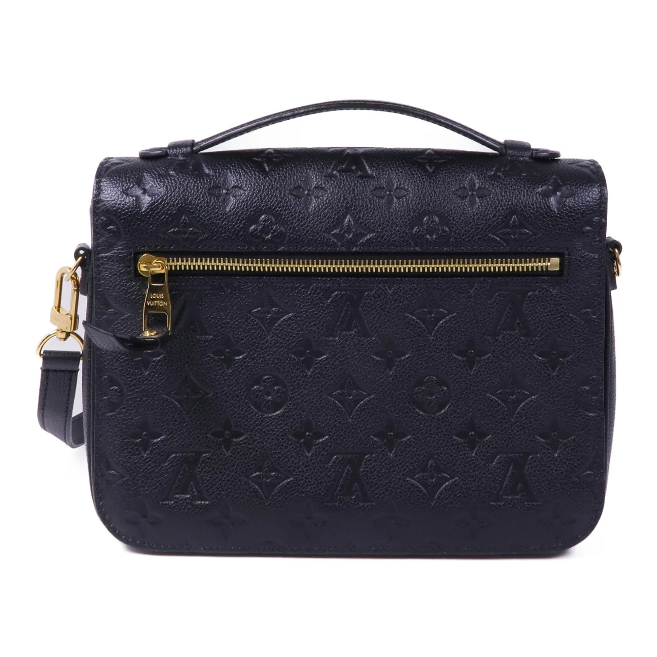 LOUIS VUITTON Pochette Metis M41487 兩用包 牛皮 黑色 / Black 牛皮 中古品A - 縮圖 2