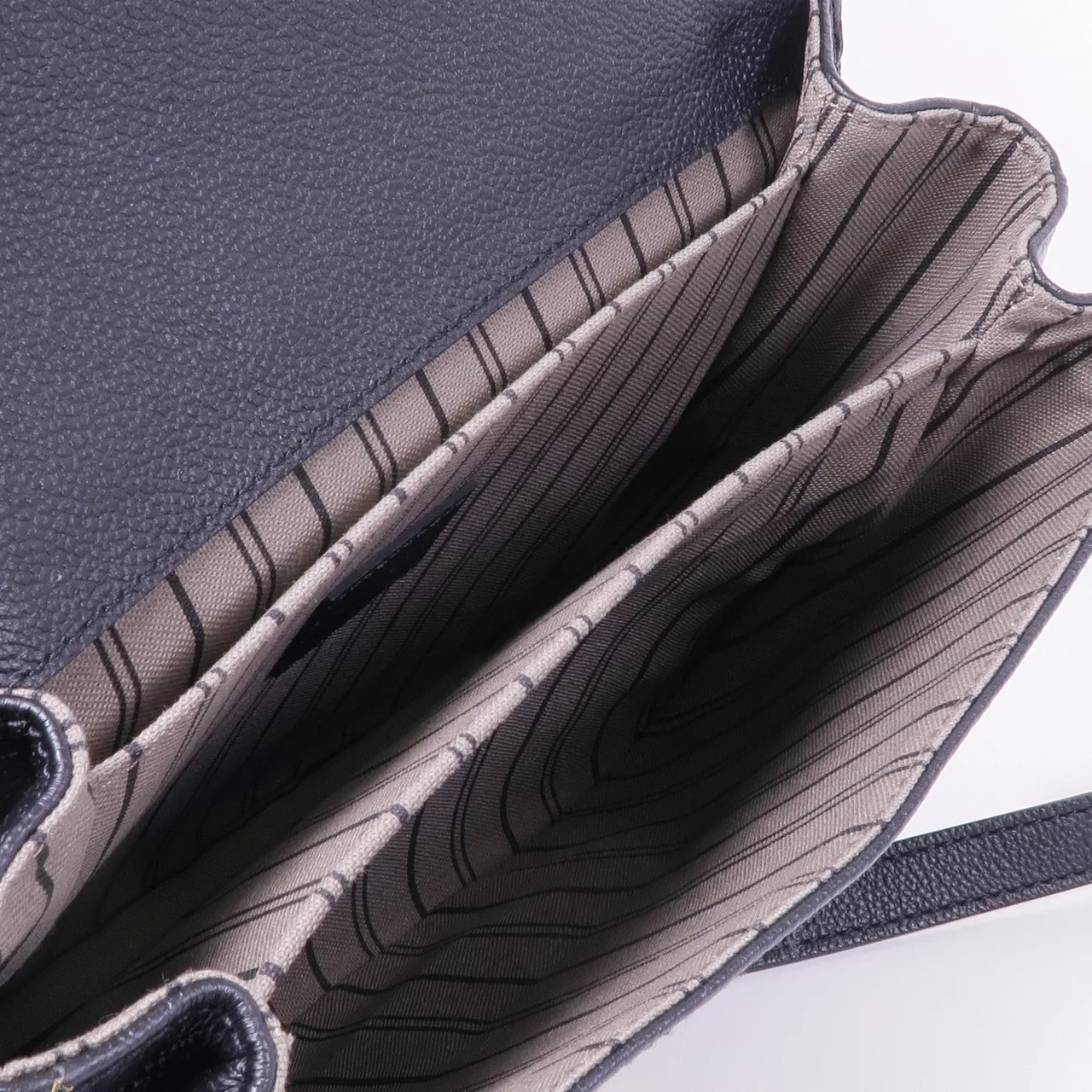 LOUIS VUITTON Pochette Metis M41487 兩用包 牛皮 黑色 / Black 牛皮 中古品A - 縮圖 5