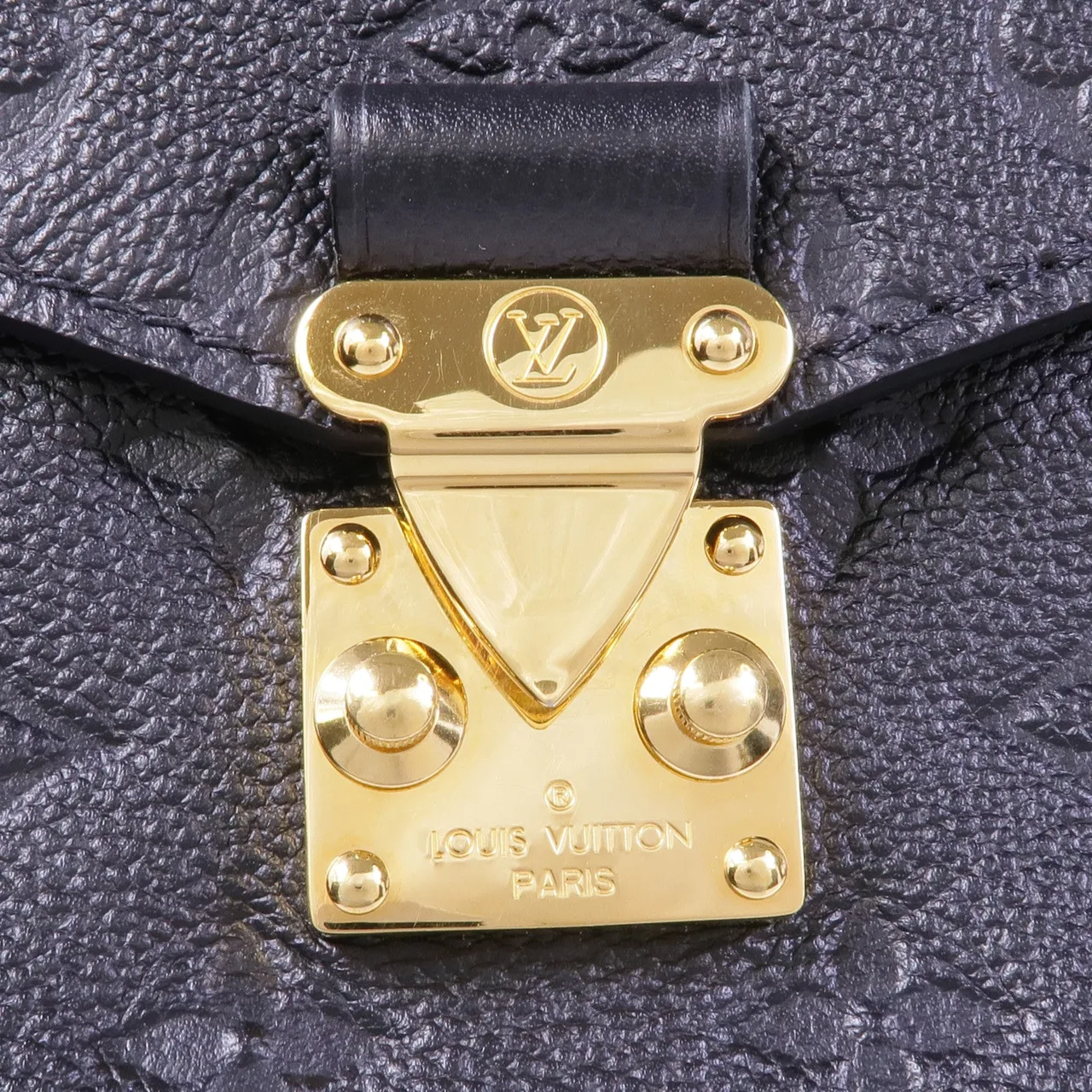 LOUIS VUITTON Pochette Metis M41487 兩用包 牛皮 黑色 / Black 牛皮 中古品A - 縮圖 9