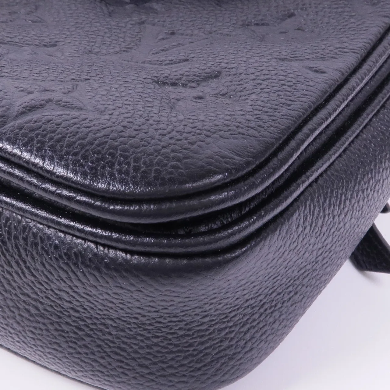 LOUIS VUITTON Pochette Metis M41487 兩用包 牛皮 黑色 / Black 牛皮 中古品A - 縮圖 12