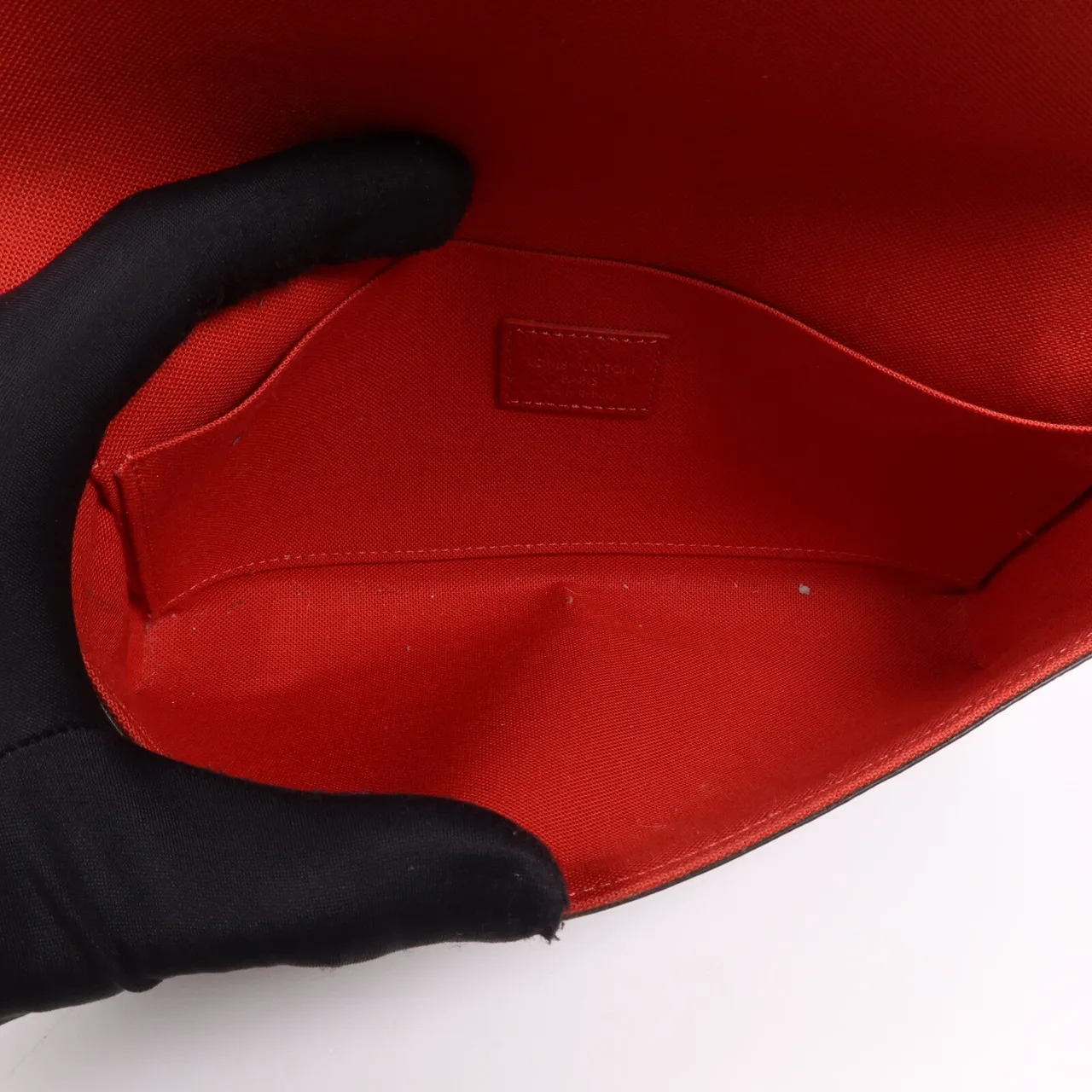 LOUIS VUITTON Felicie N40492 肩背包 塗層帆布 棕色 / Brown 塗層帆布 中古品A - 縮圖 5