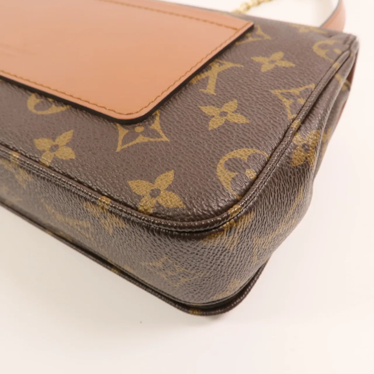 LOUIS VUITTON Marceau M46127 肩背包 塗層帆布 棕色 / Brown 塗層帆布 中古品A - 縮圖 10