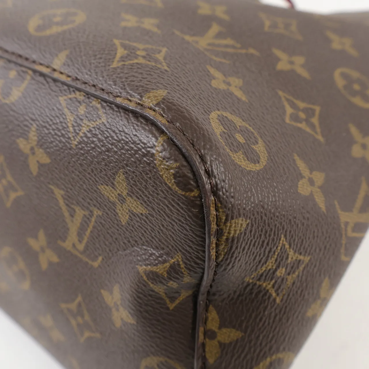 LOUIS VUITTON NeoNoe M44021 Shoulder Bag Coated Canvas 紅色 Coated Canvas Rank A - Thumbnail 6