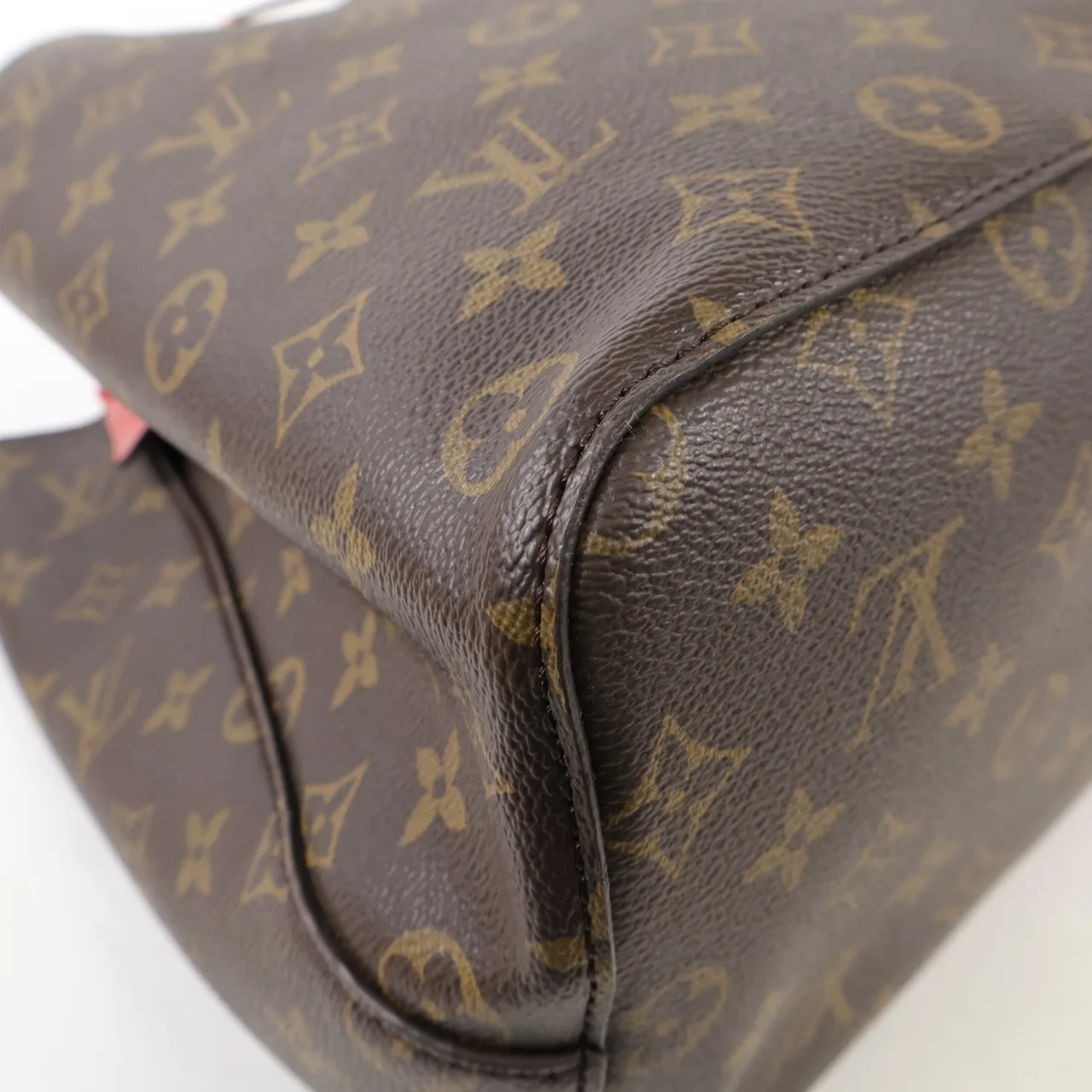 LOUIS VUITTON NeoNoe M44021 Shoulder Bag Coated Canvas 紅色 Coated Canvas Rank A - Thumbnail 7